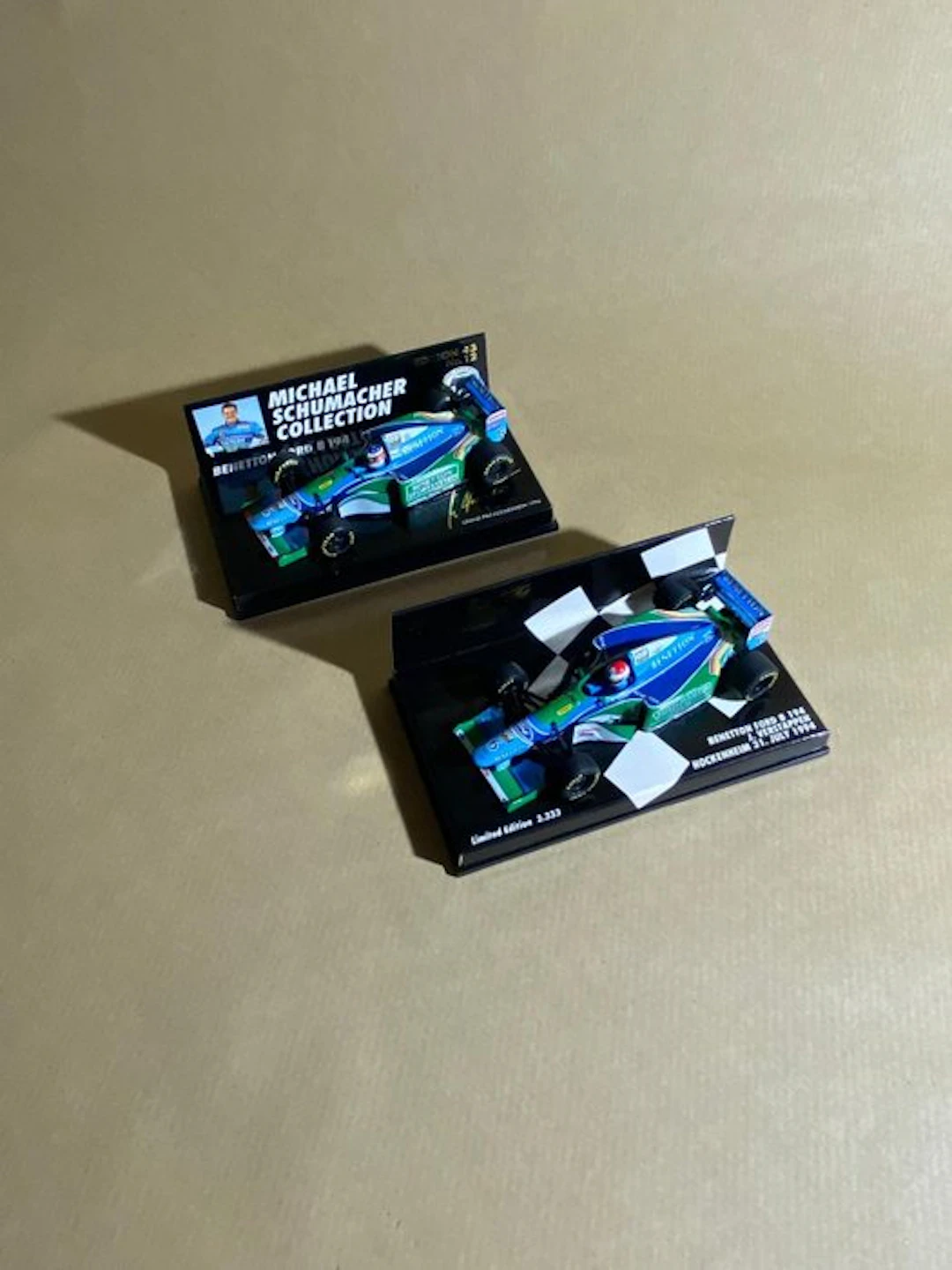 MiniChamps 1:43 - Model car (2) - BENETTON Ford B 194...