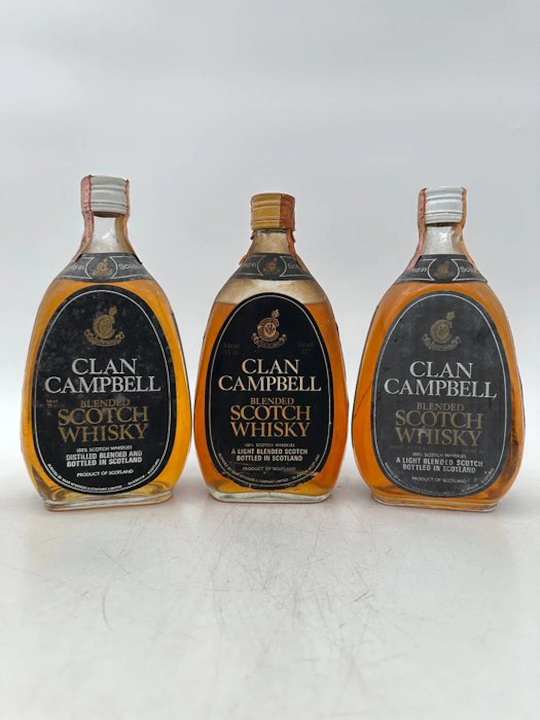 Clan Campbell - b. late 1960s early 1970s - 75cl - 3 bottles