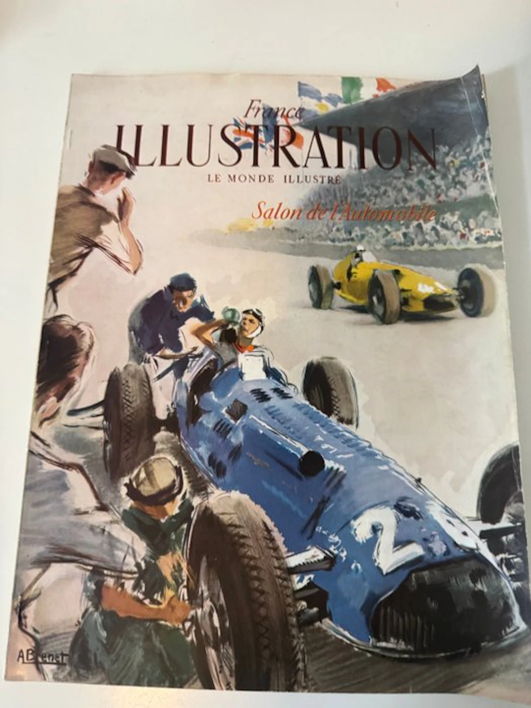 Print - Salon De L’automobile 1950. - 1950