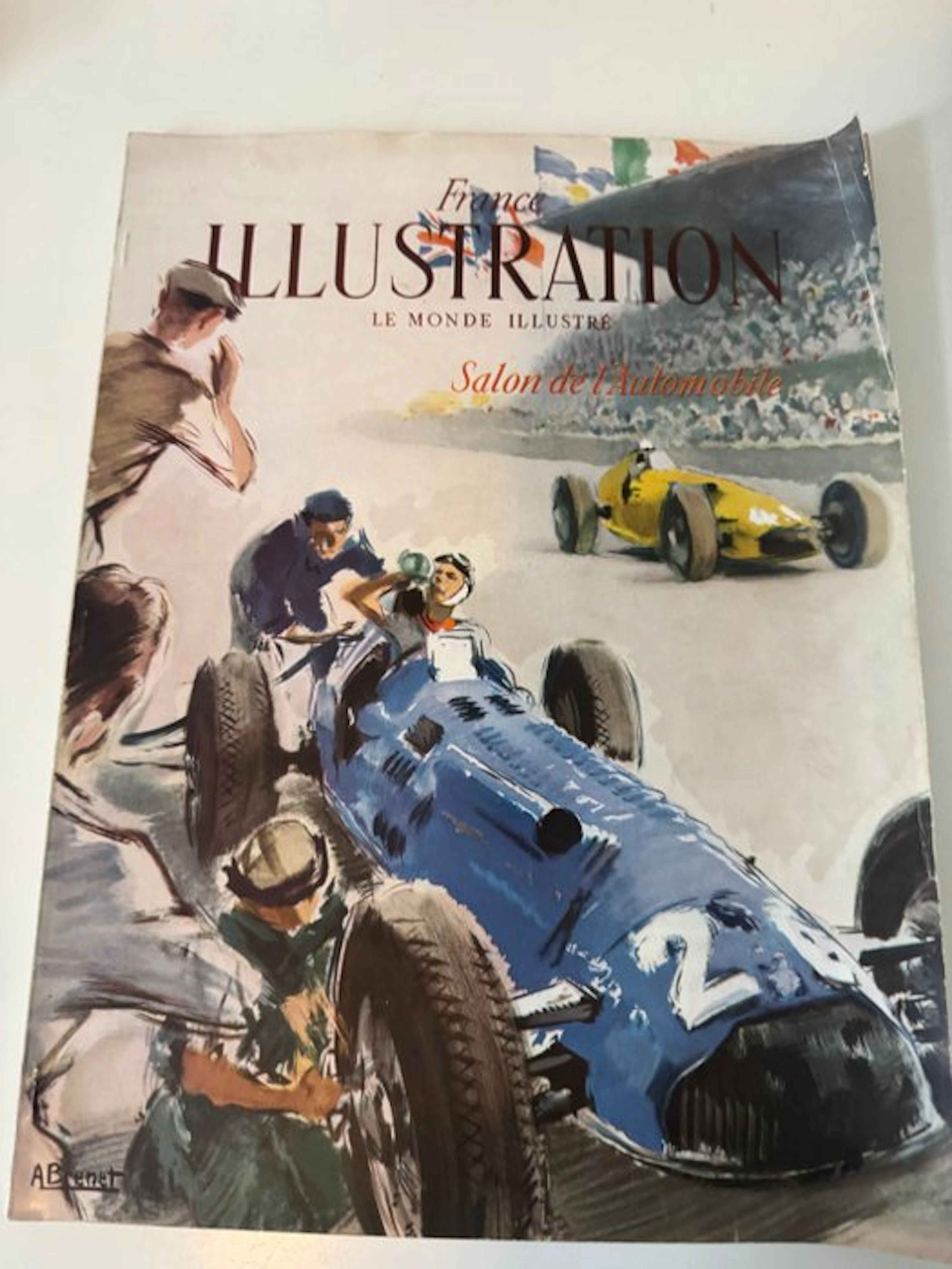 Print - Salon De L’automobile 1950. - 1950