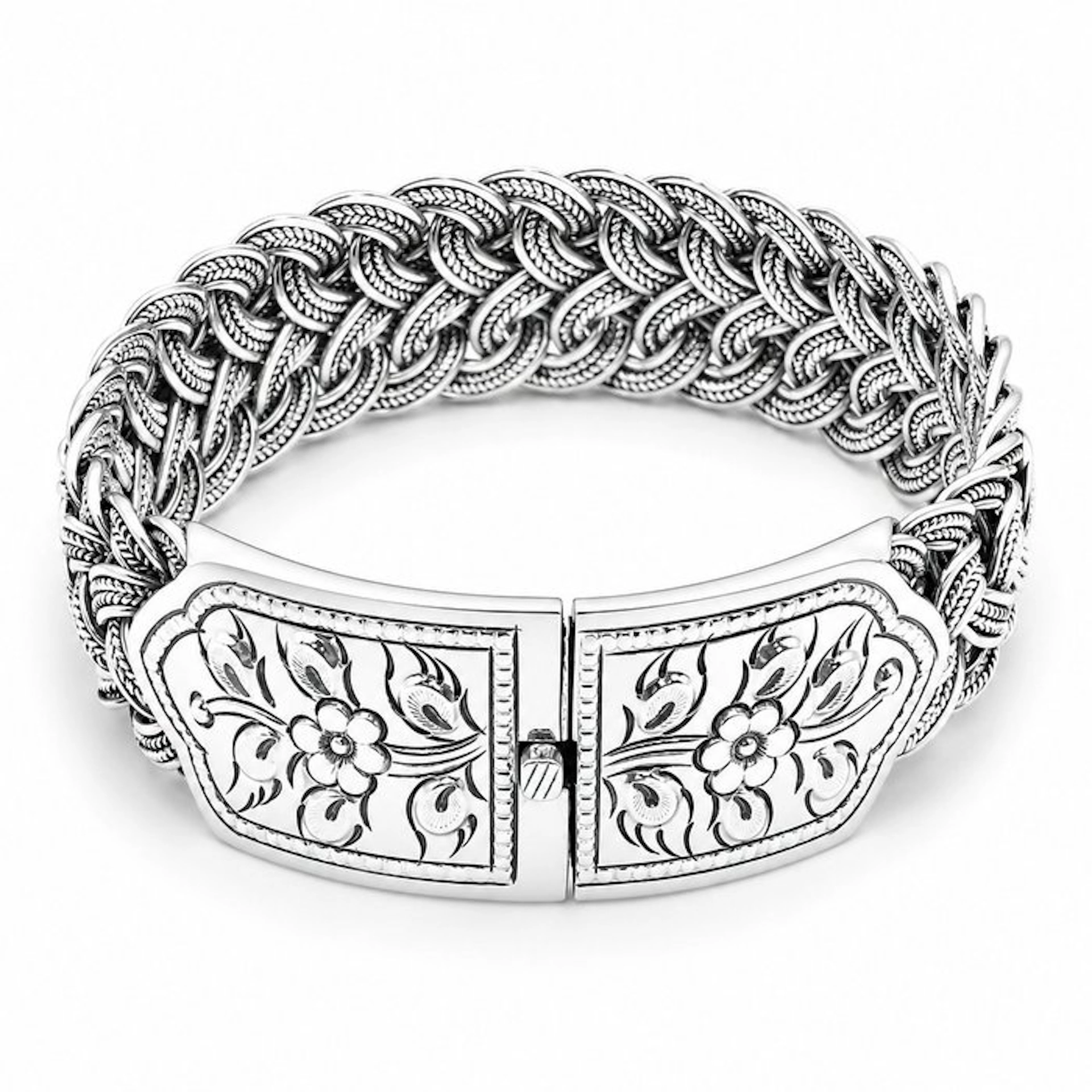 No reserve price - Bracelet Silver - Made in Italy - HandMade