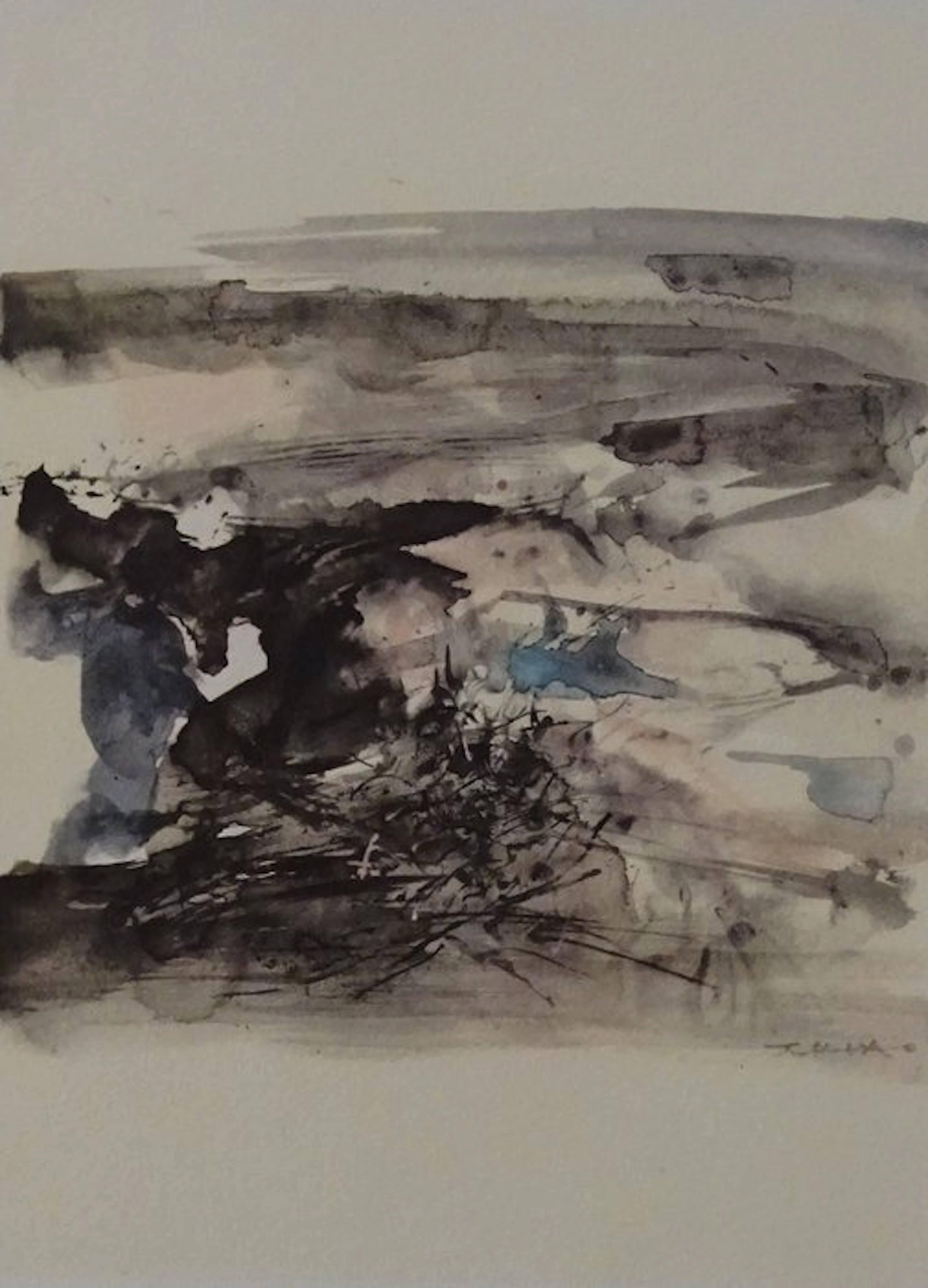 Zao Wou-Ki (1921-2013) - Abstract Composition