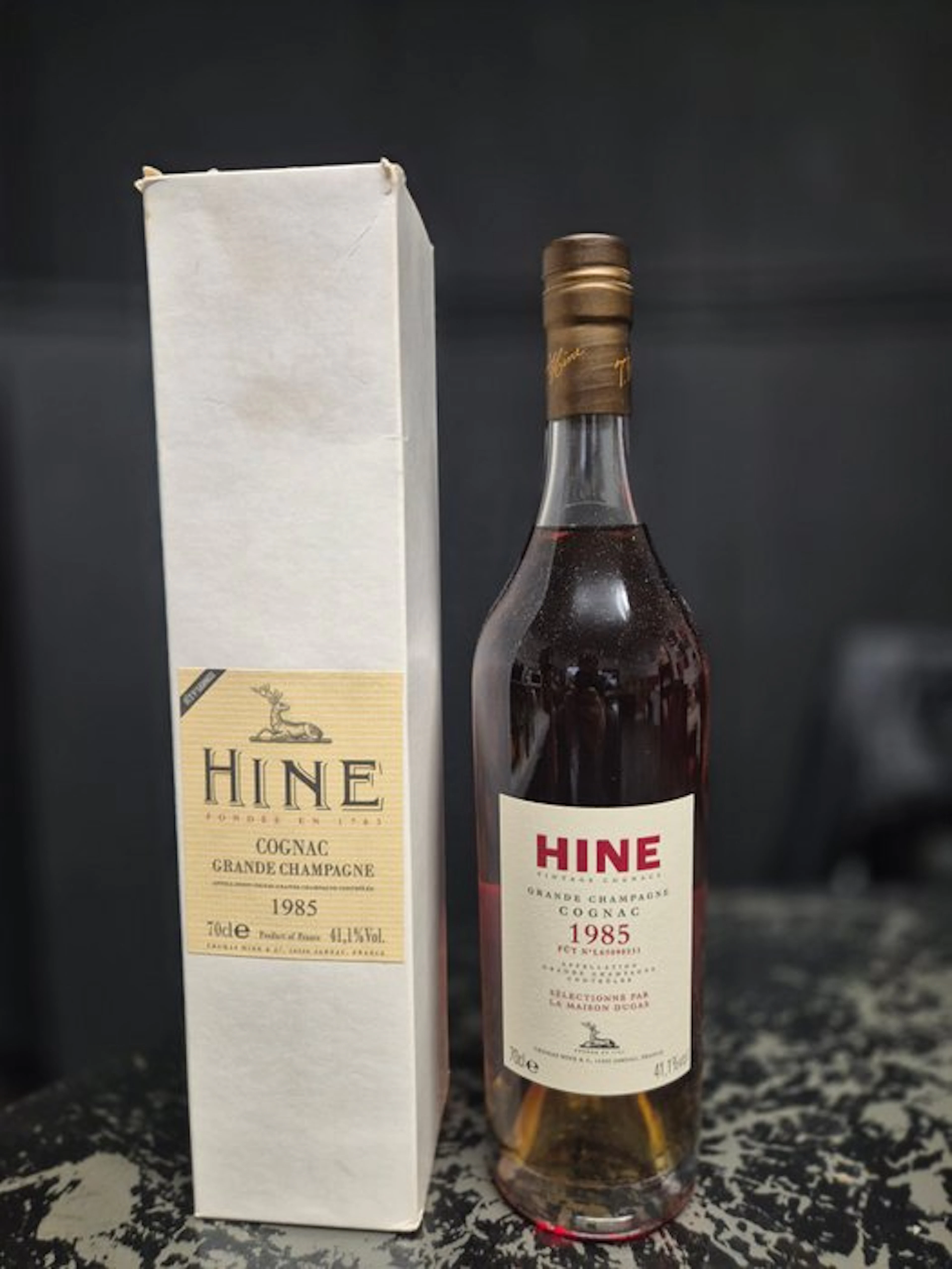 Hine 1985 Maison Dugas - Vintage Grande Champagne - Single Cask -