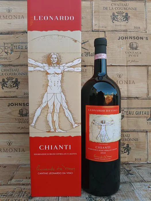 2021 Cantine Leonardo da Vinci 'Leonardo' - Chianti DOCG - 1 McKenzie (5.0L)