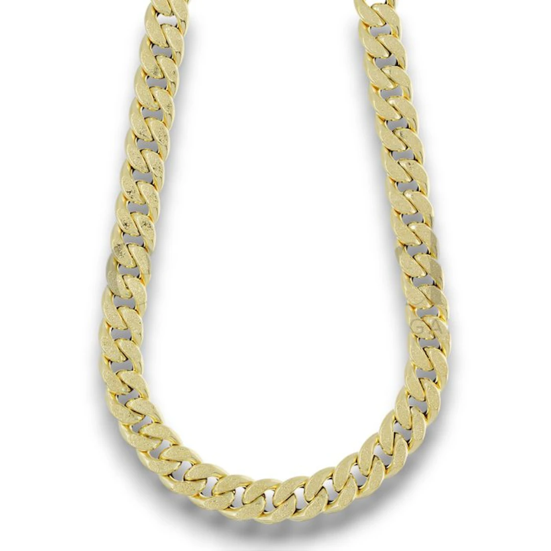 Necklace - 18 kt. Yellow gold - Cuban chain 22.4 g 50 cm
