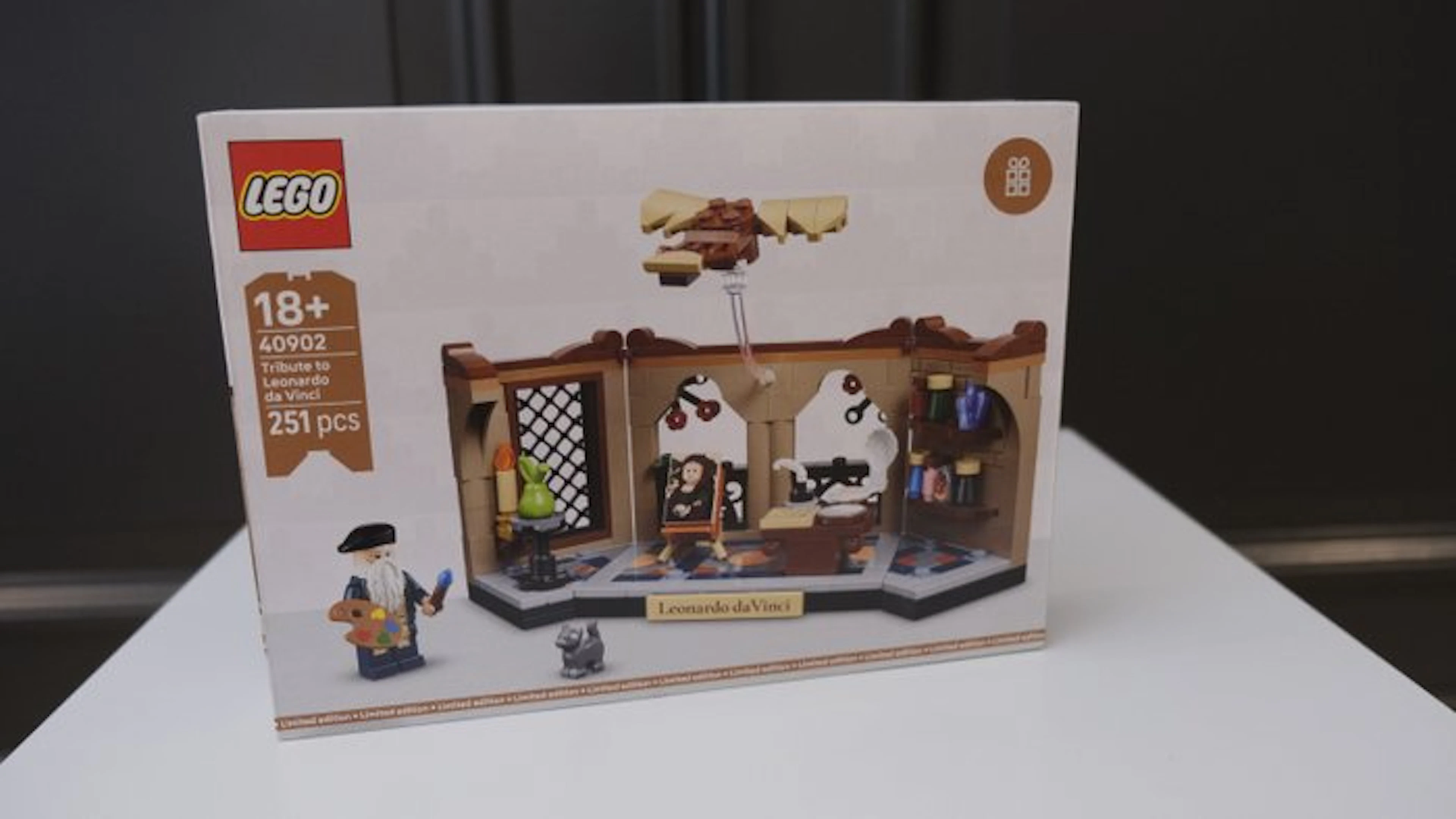 LEGO Set - 40902 - Promotional - Tribute to Leonardo da Vinci - MISB
