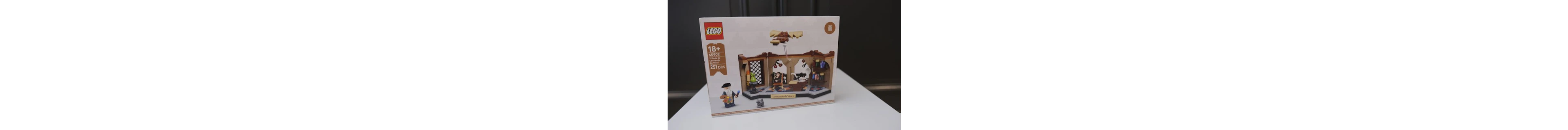 LEGO Set - 40902 - Promotional - Tribute to Leonardo da Vinci - MISB
