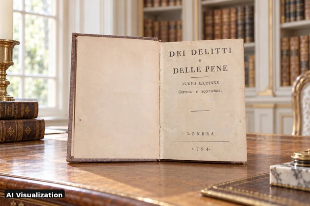 Beccaria - Dei Delitti e delle Pene - 1794