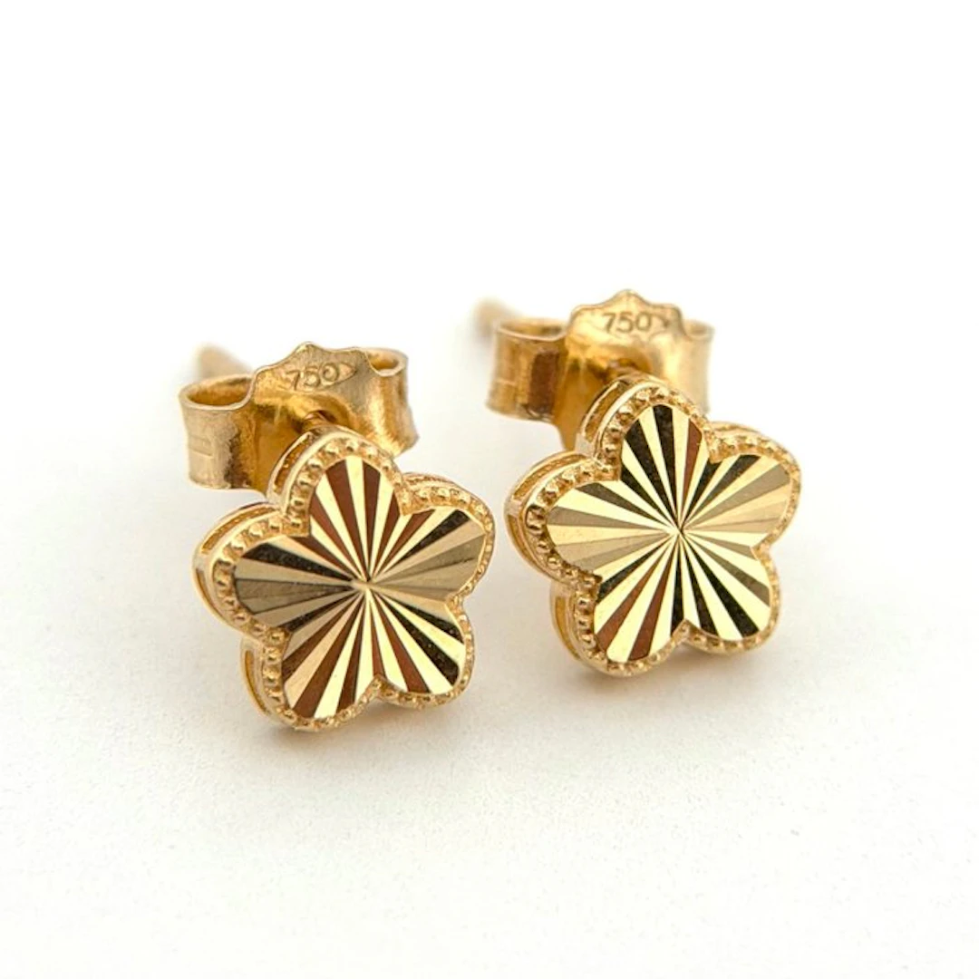 Earrings - 18 kt. Yellow gold - Gold Art
