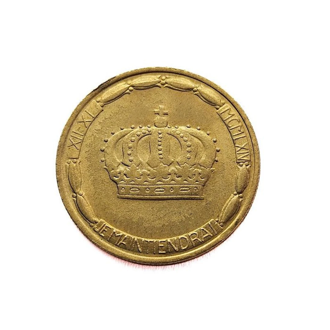 Luxembourg. 20 Francs 1964 Jean Grand-Duc