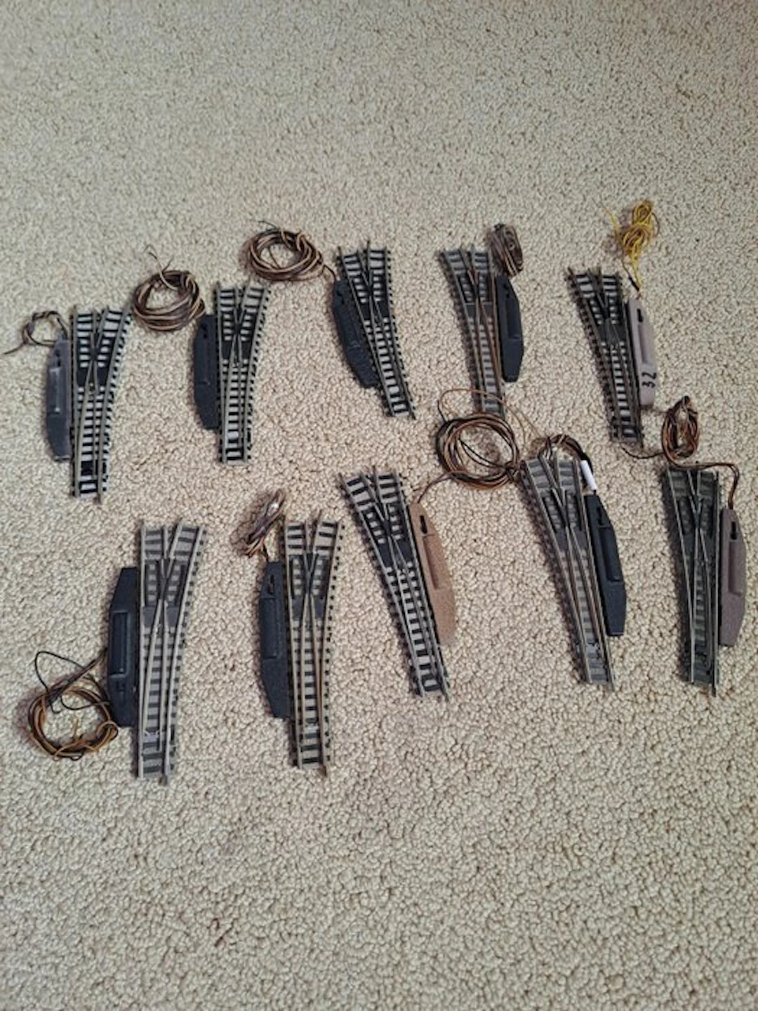 Fleischmann N - Model train tracks (10) - Electric...