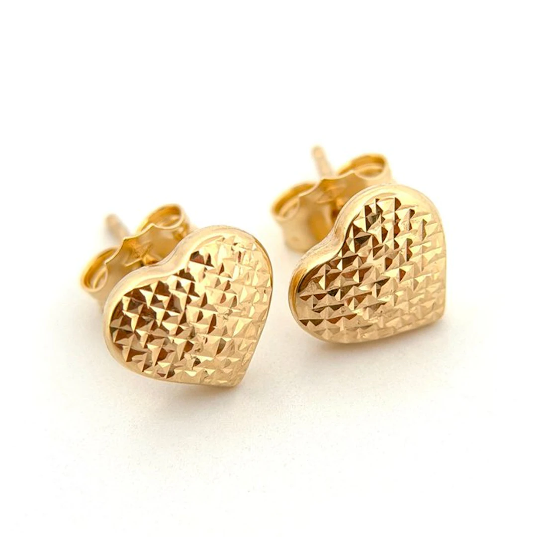 No reserve price - Earrings - 18 kt. Yellow gold - Gold Art