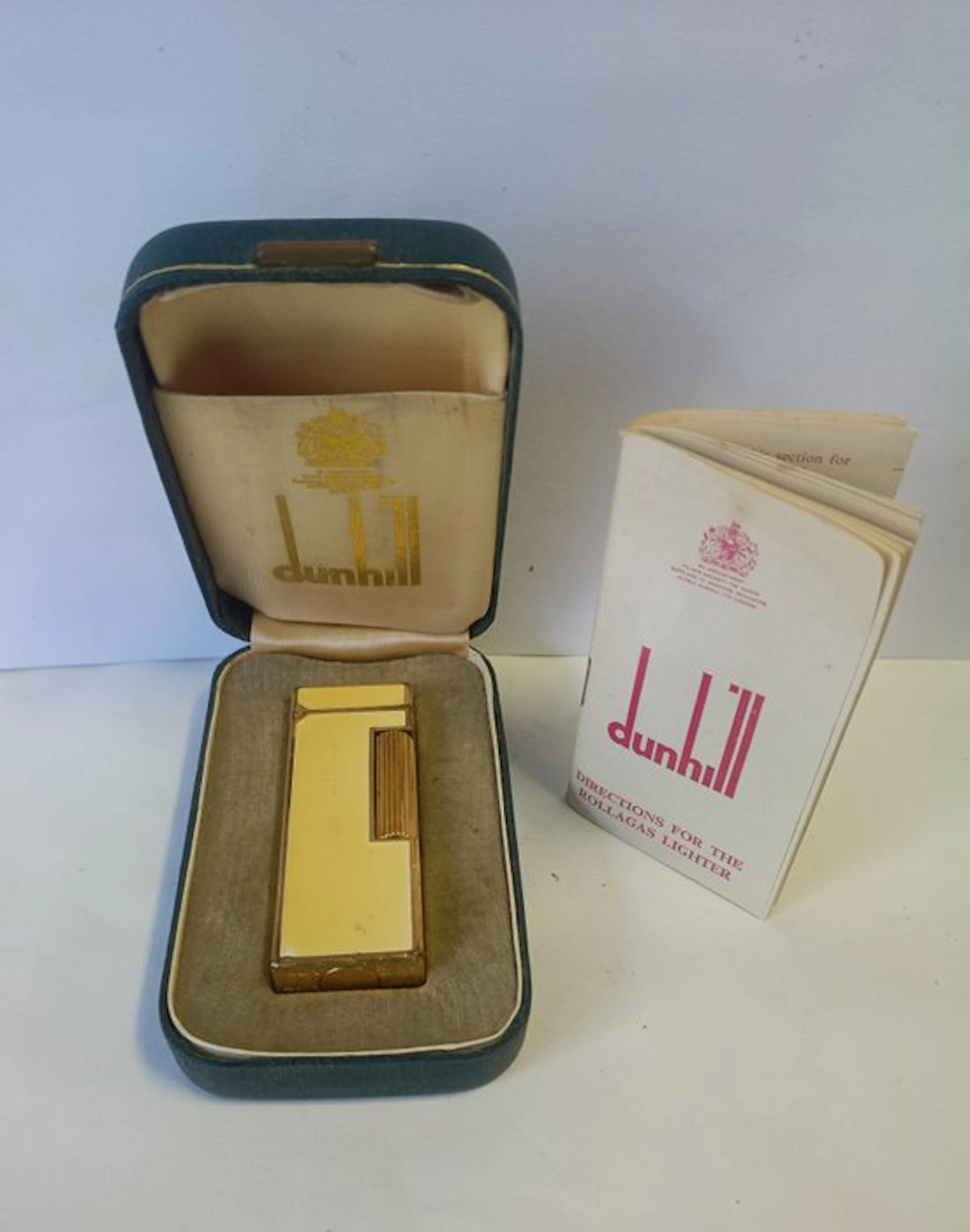Dunhill - Rollagas - No reserve price - Lighter - Gold-plated, Lacquer