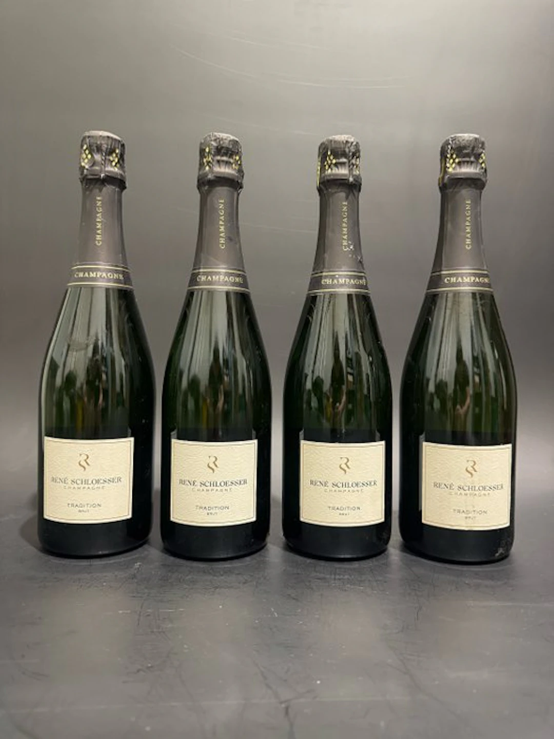 René Schloesser, Tradition Brut - Champagne Brut, Tradition - 4 Bottles (0.75L)