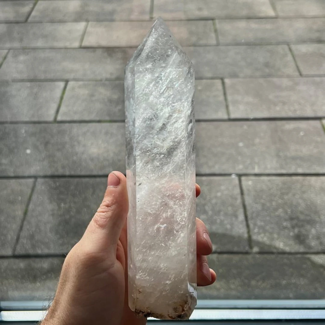 Good Quality AAA rock crystal tower Crystal - Height...