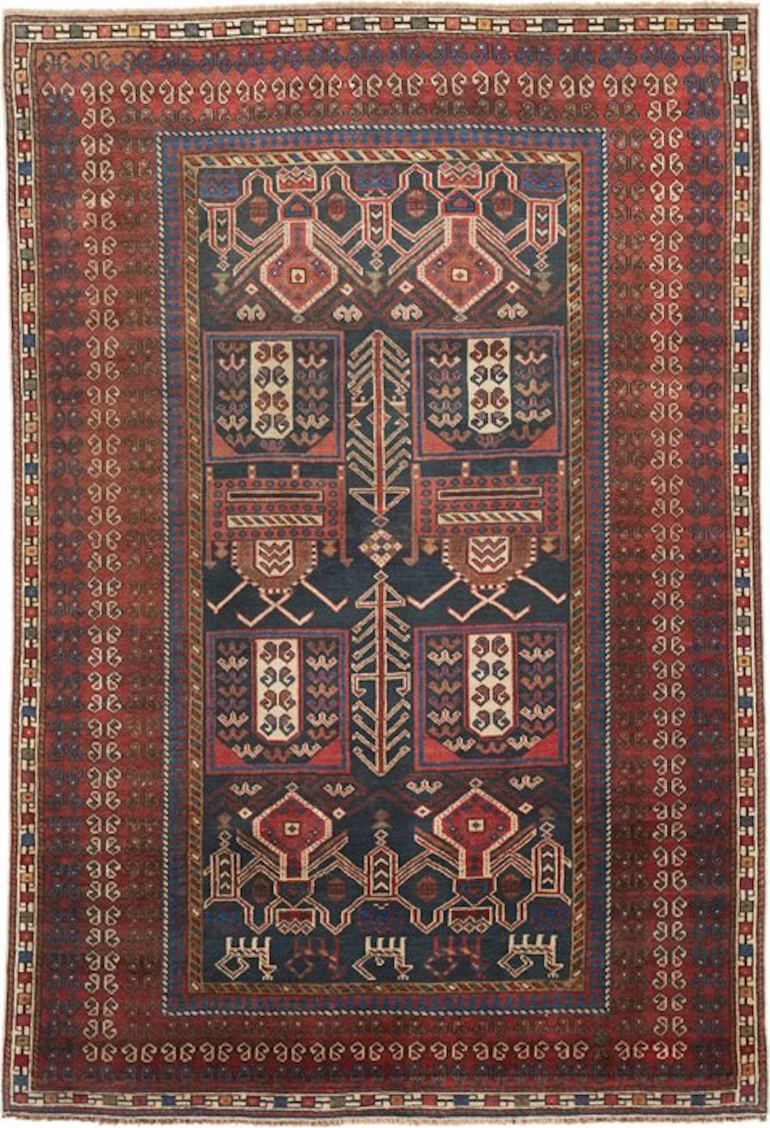 Shirwan - Kazak - Rug - 180 cm - 123 cm - Caucasus - Antique ca. 1920