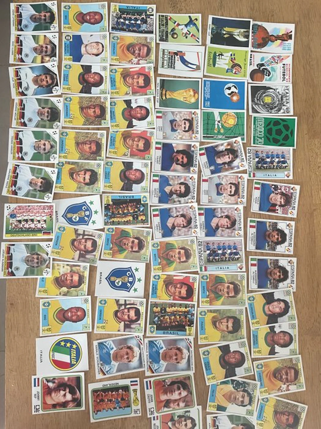 Panini World Cup Story - Including Cruyff + Pelé - 125 Sticker - Excellent (EX)