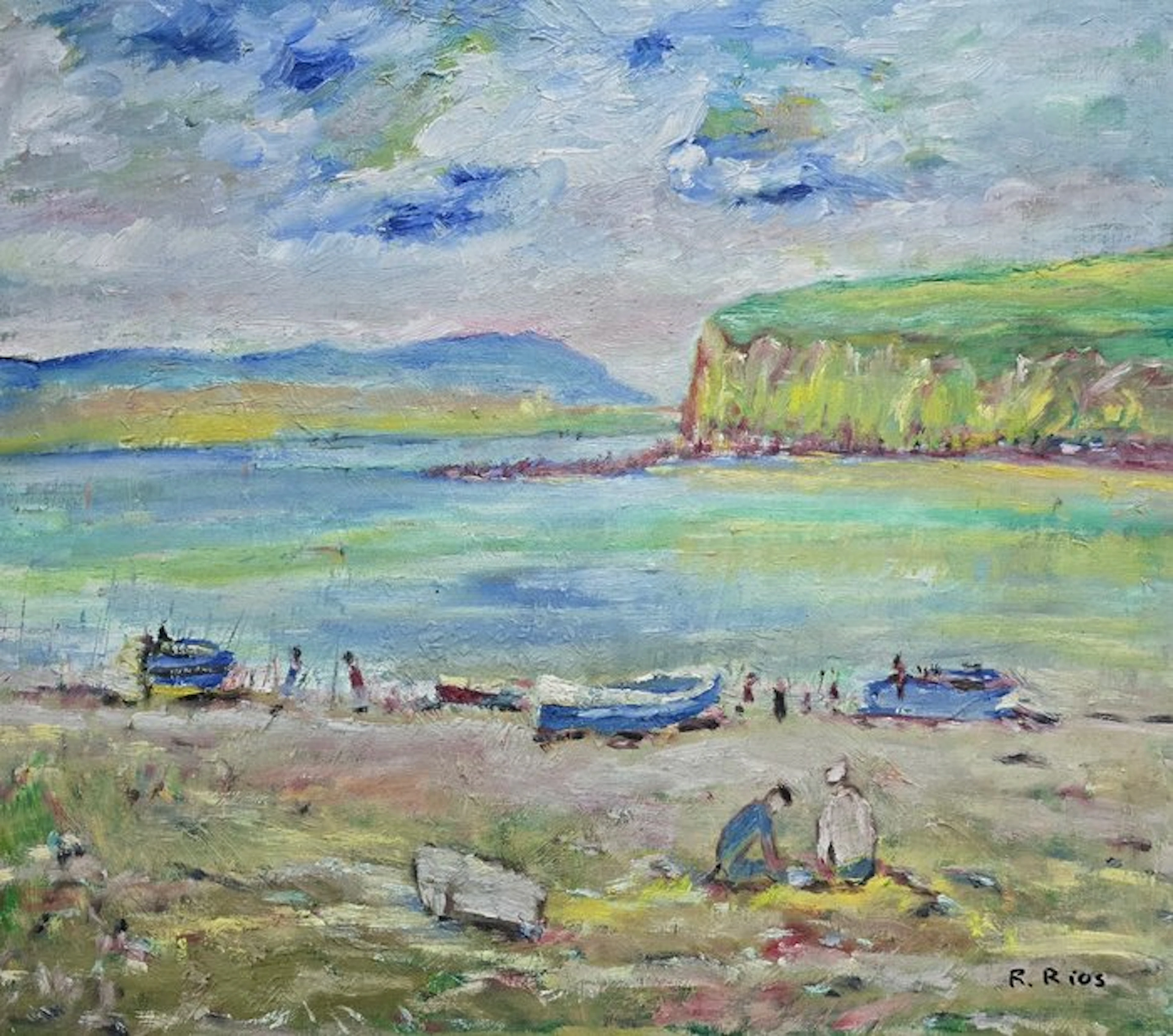 Ricardo Ríos (1946) - La bahía tranquila