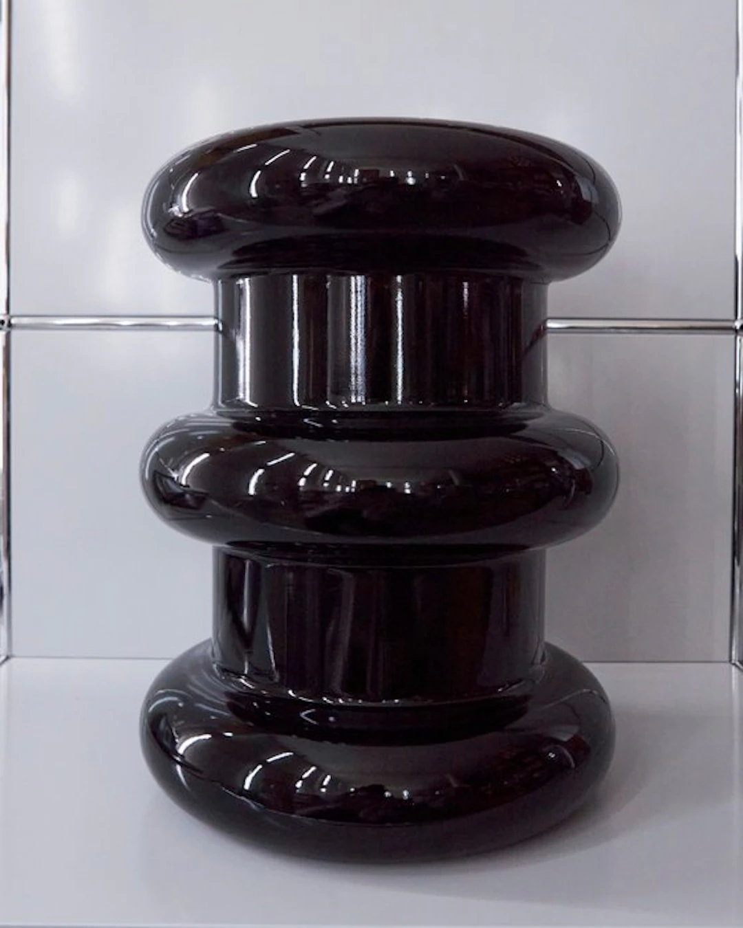 Kartell - Ettore Sottsass - Pilastro - Black - Stool - Plastic