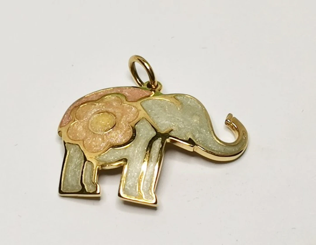 Pendant - 18 kt. Yellow gold