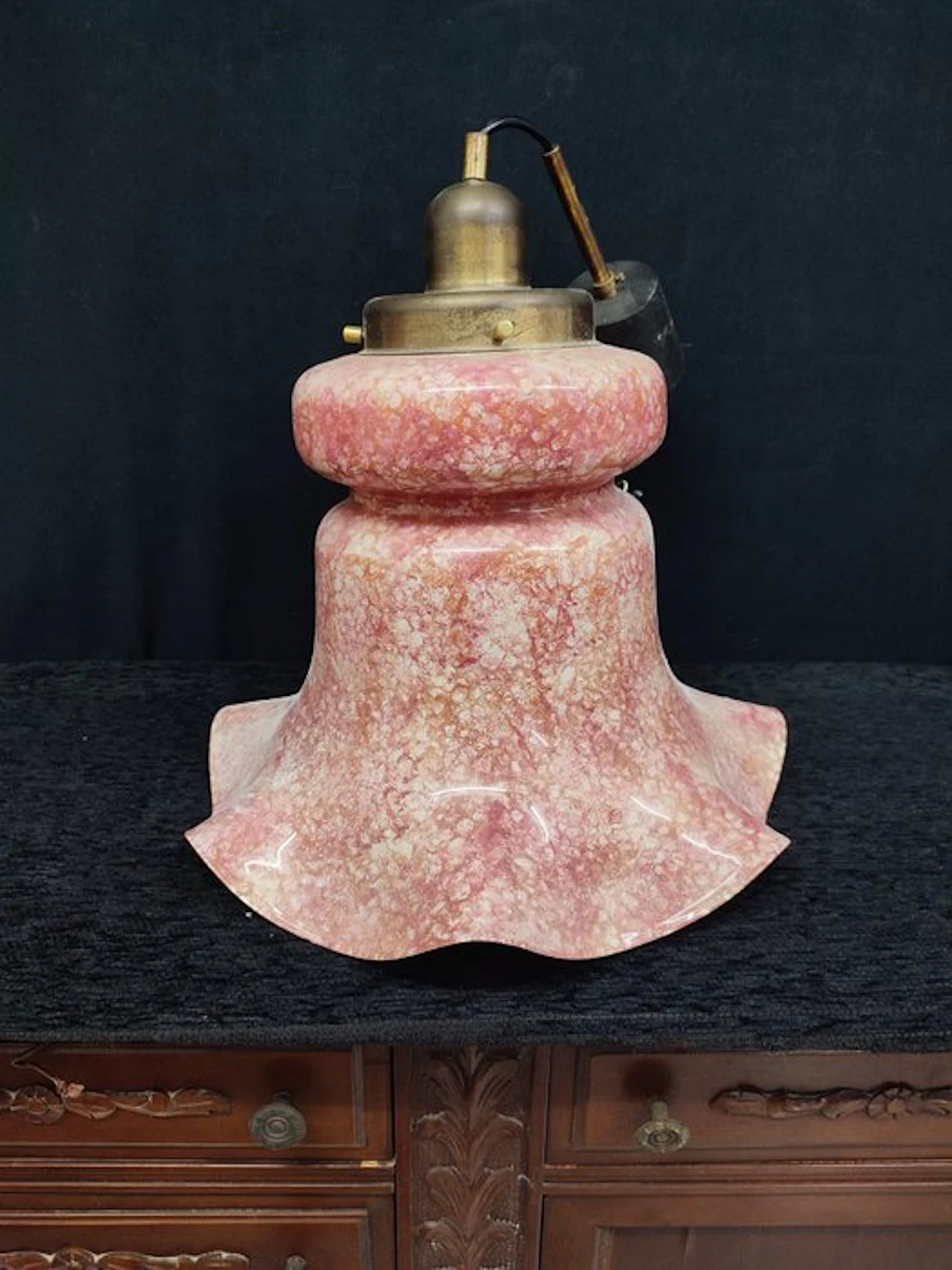 vintage 1934 - Ceiling lamp - Crystal - Crystal ceiling lamp