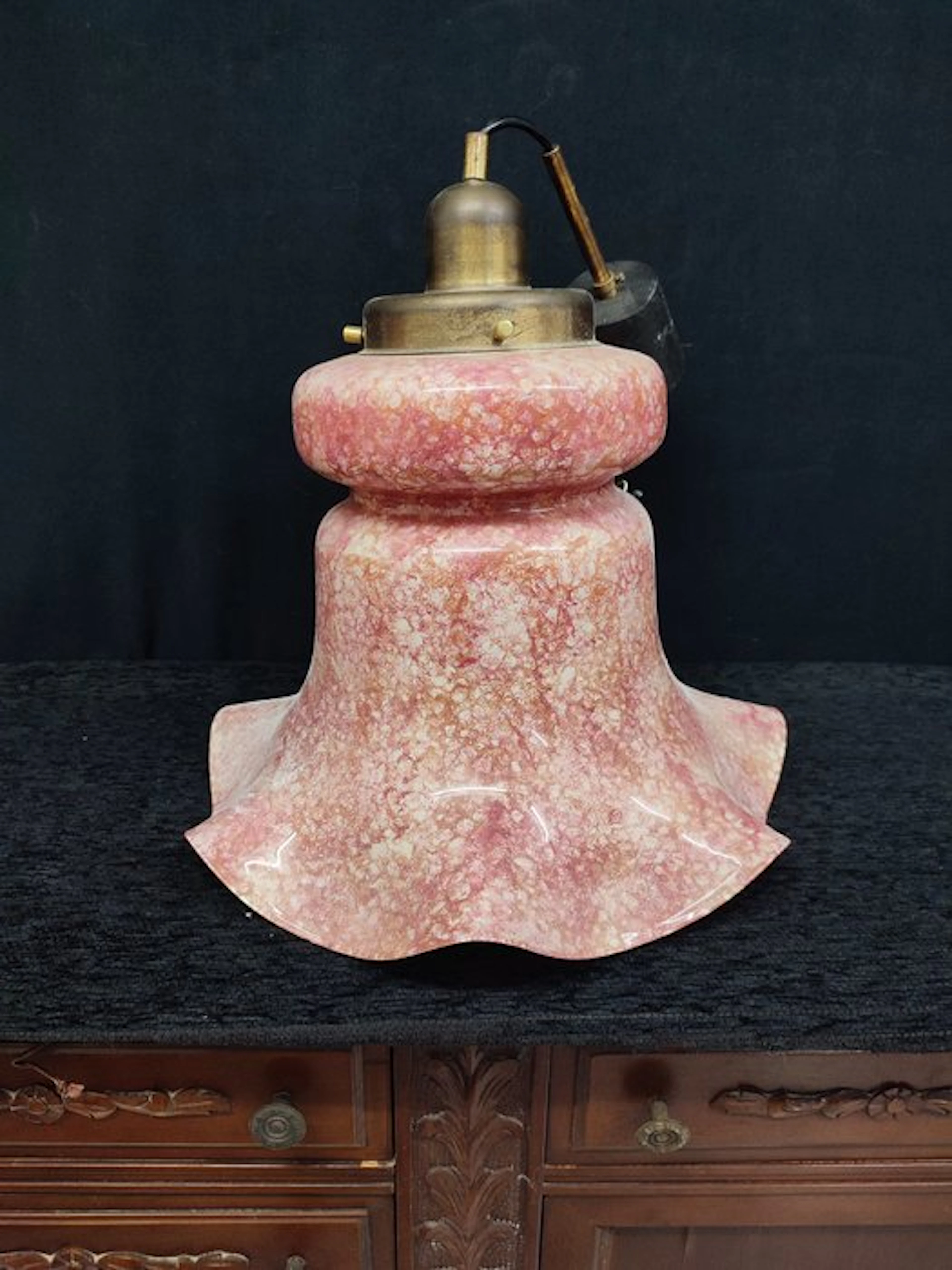 vintage 1934 - Ceiling lamp - Crystal - Crystal ceiling lamp