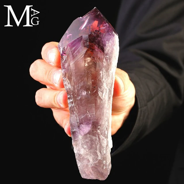 Amethyst Crystal with a Vivid Purple Termination Crystal...