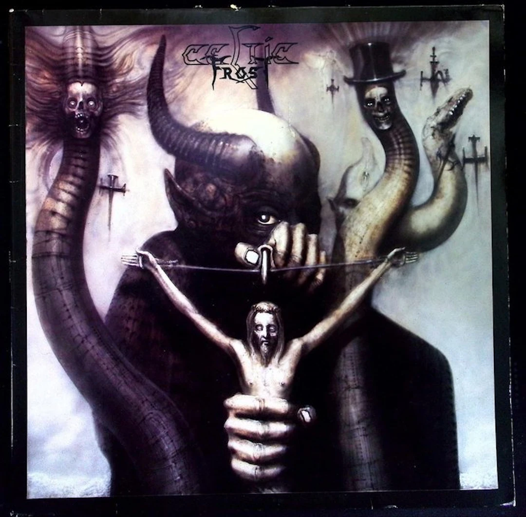 Celtic Frost - To Mega Therion (Germany 1985 gatefold LP)...