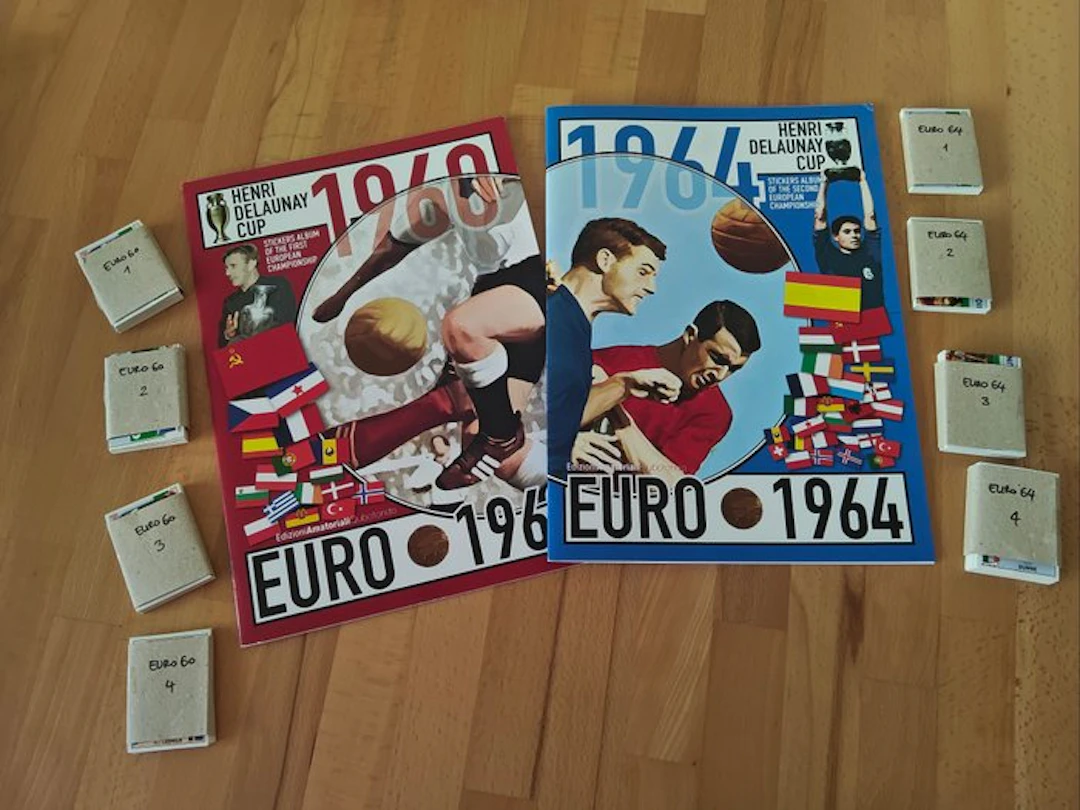 1964, 1960 Edizioni Amatoriali Qubotondo UEFA Euro...