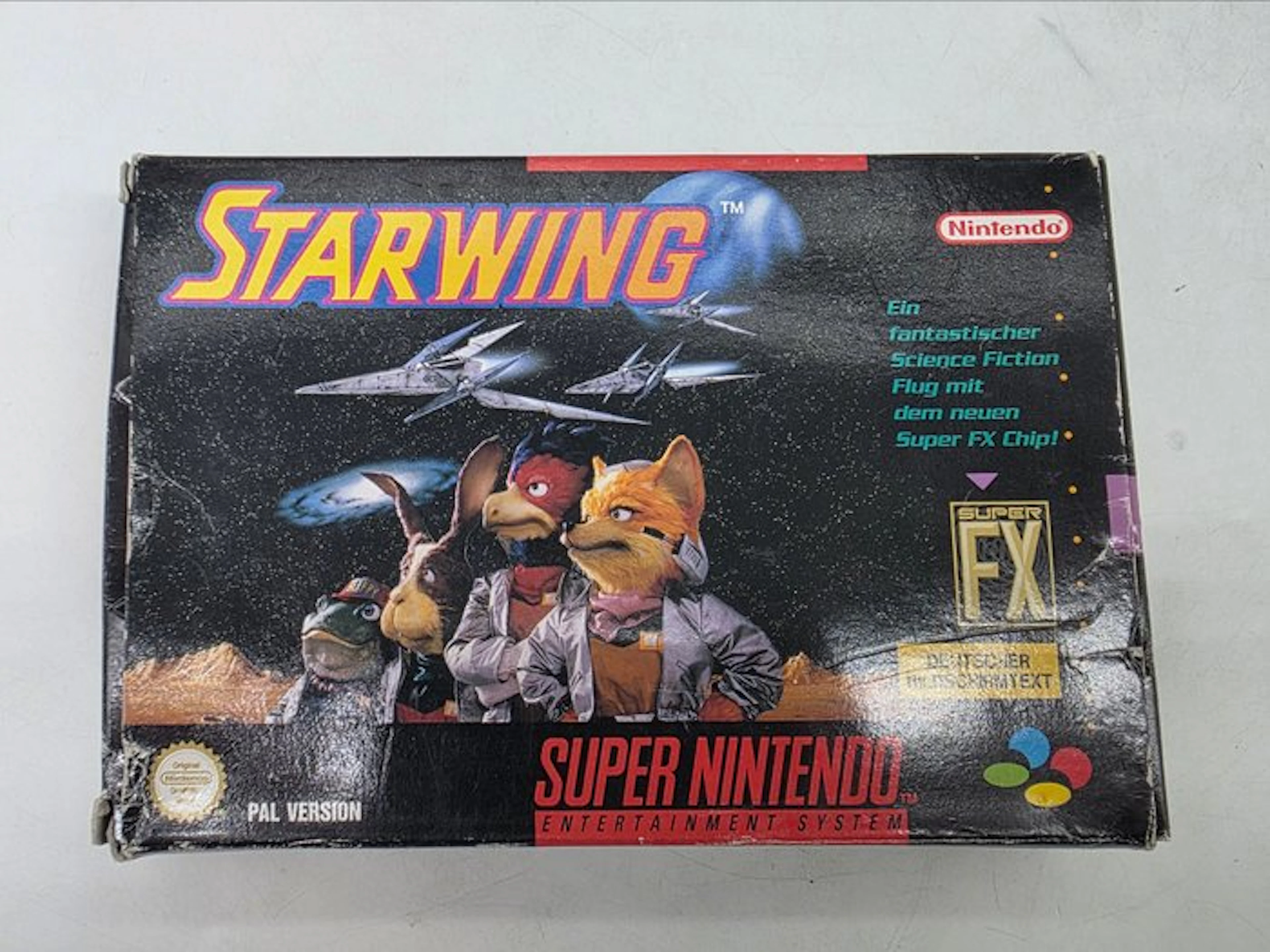 Nintendo - Snes - "STARWING" - Pal - NOE release - First...