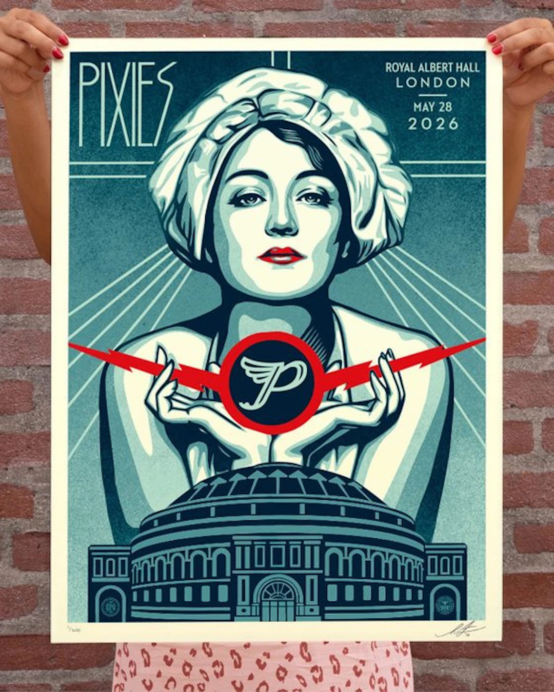 Shepard Fairey (OBEY) (1970) - Pixies - blue