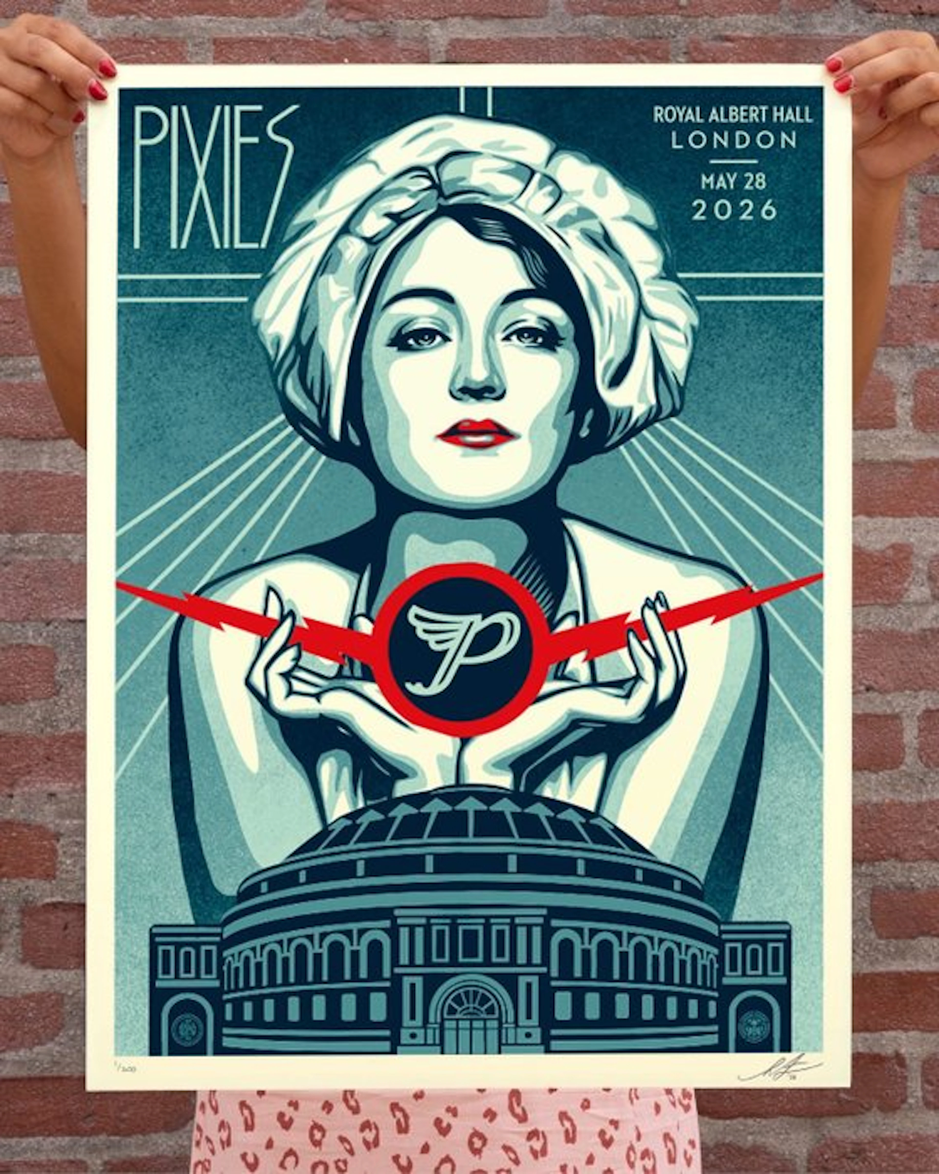 Shepard Fairey (OBEY) (1970) - Pixies - blue
