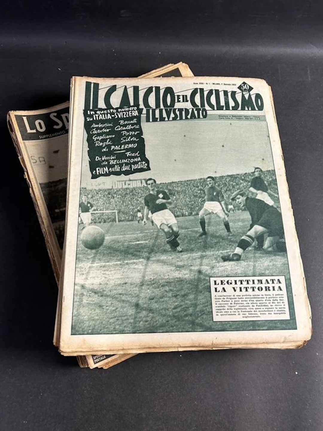 1950 - Newspapers - Football and Cycling Illustrated/The Illustrated Sport