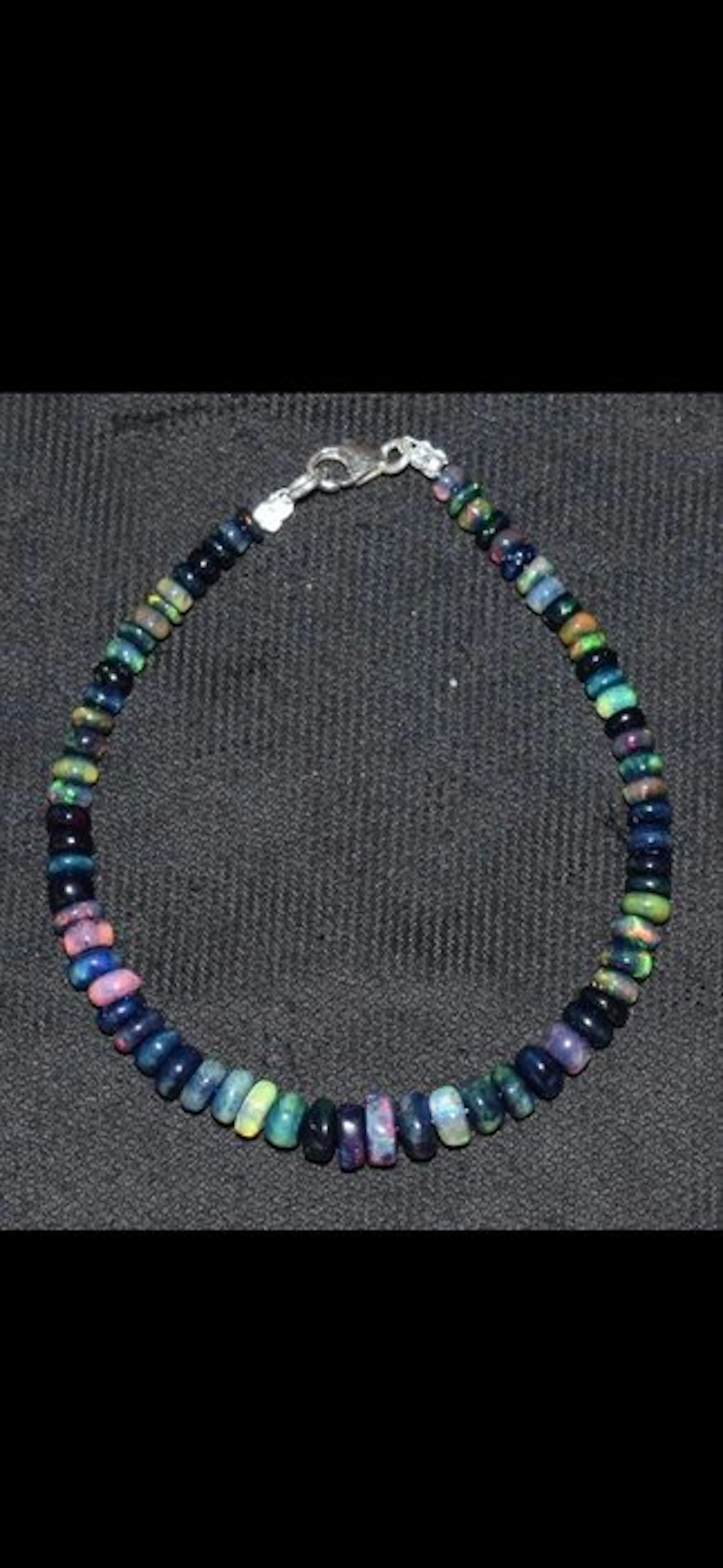 Very beautiful Ethiopian Welo opal bracelet - top quality...