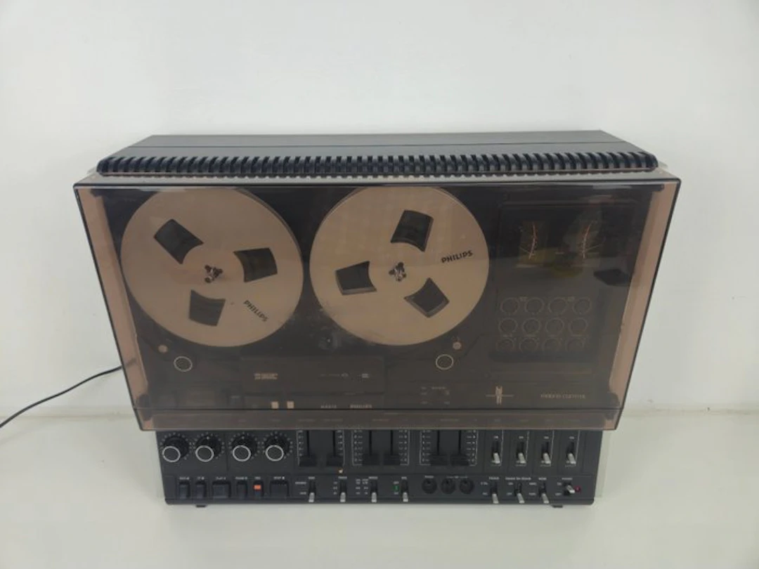 Philips - N4515 / 4-Track, 2-Channel Stereo/Monaural Reel to reel deck 18 cm
