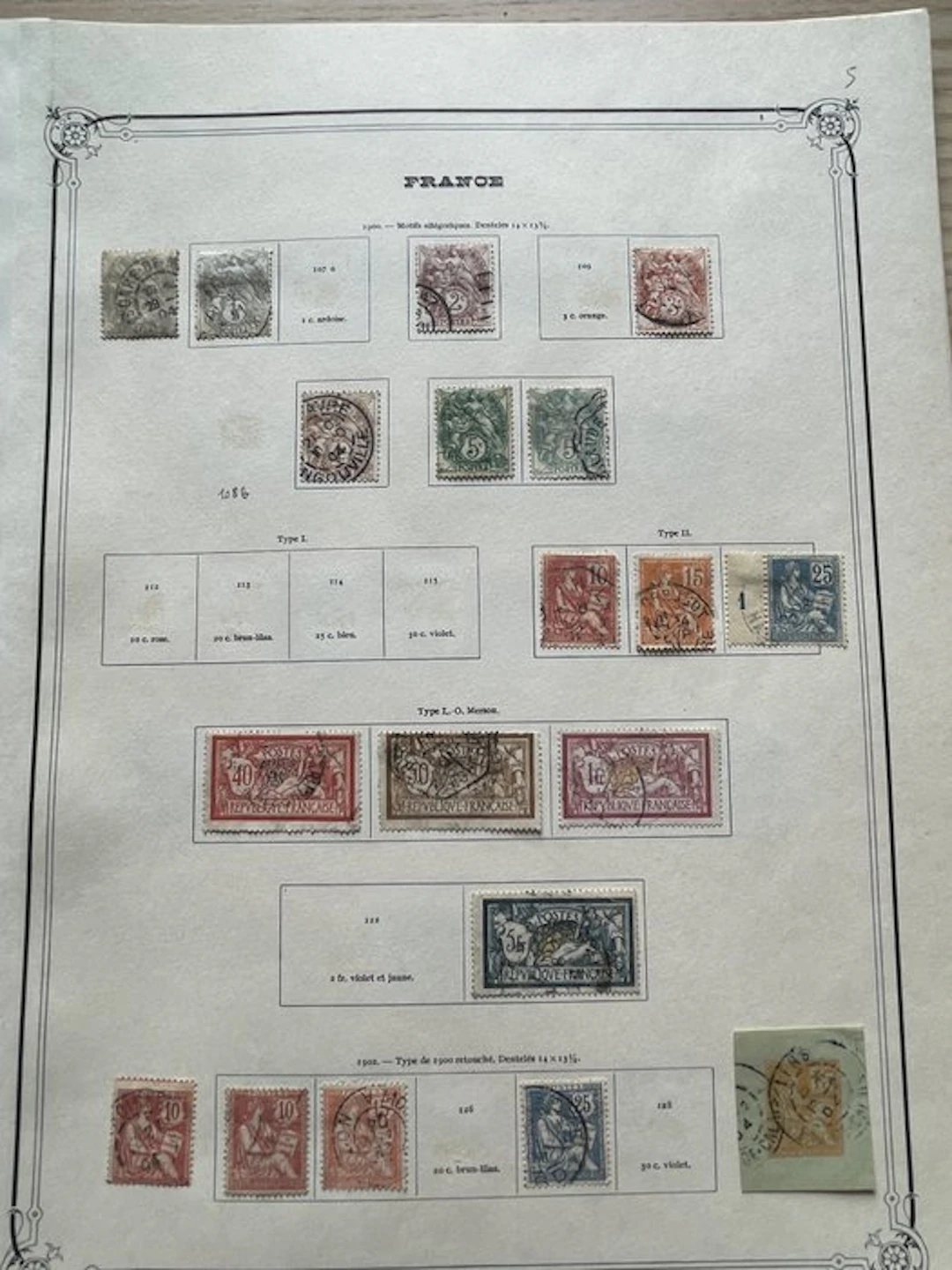 France 1900/1941 - superbe collection de timbres