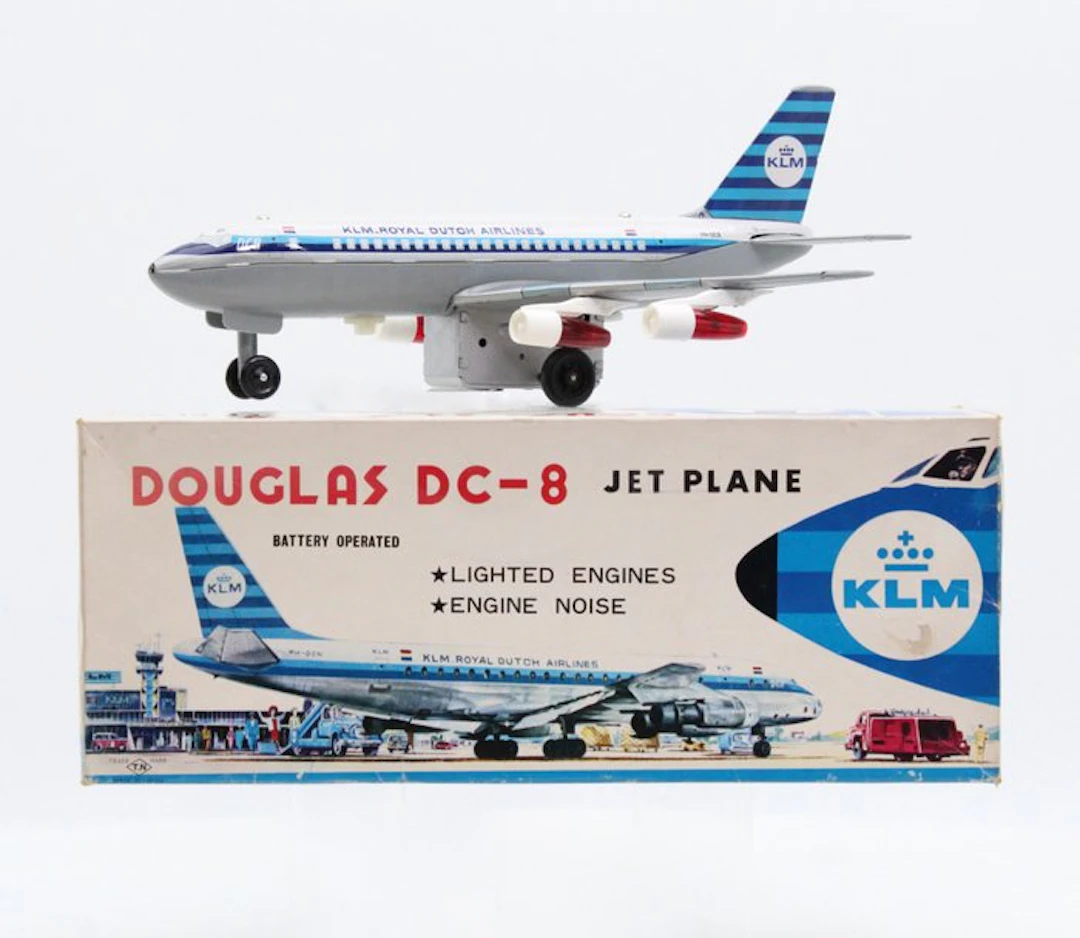 T.N. Nomura Japan - Model plane - Douglas DC-8 Jet Plane