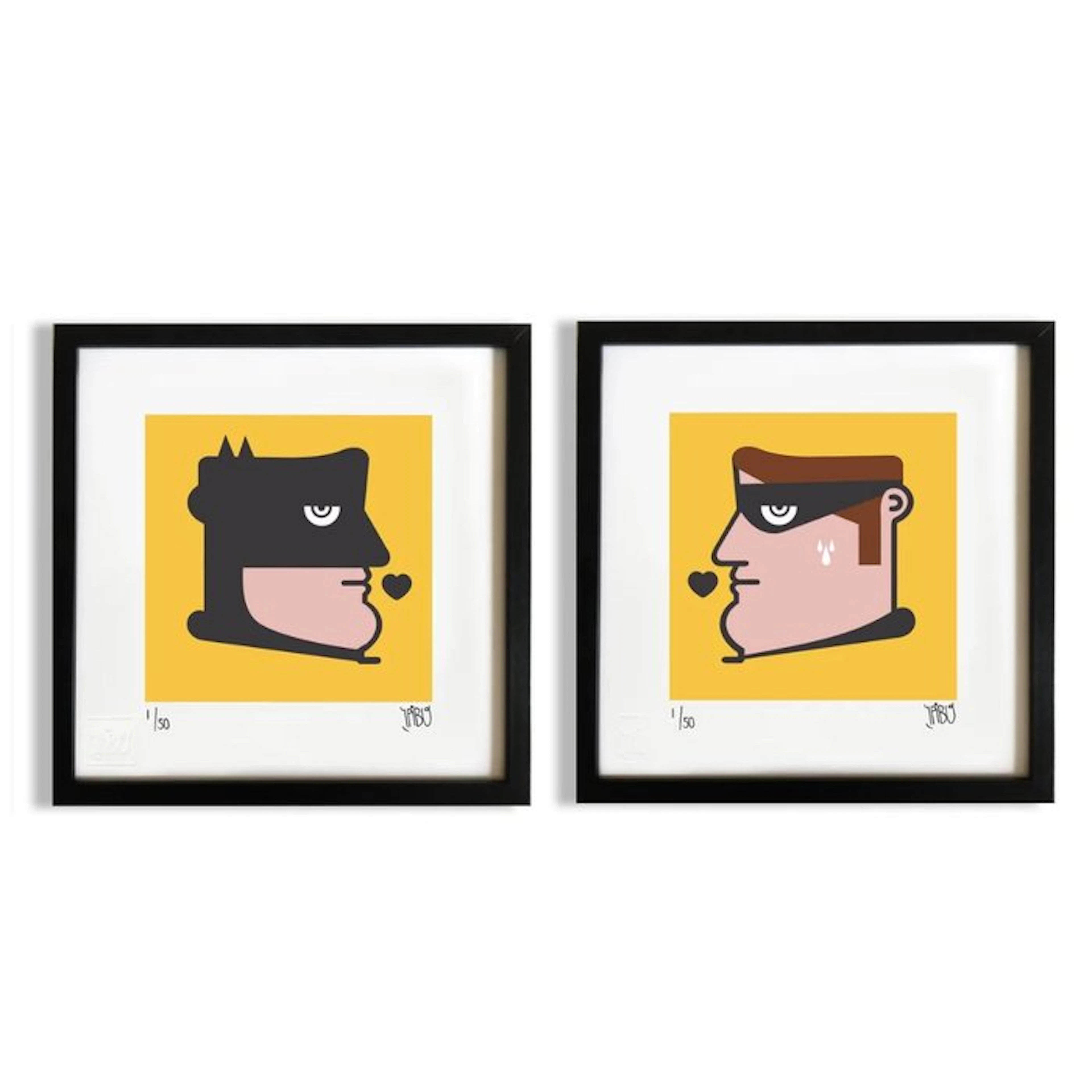 IABO - "LGBTQ" (Batman & Robin - portrait) series 2 - piece set