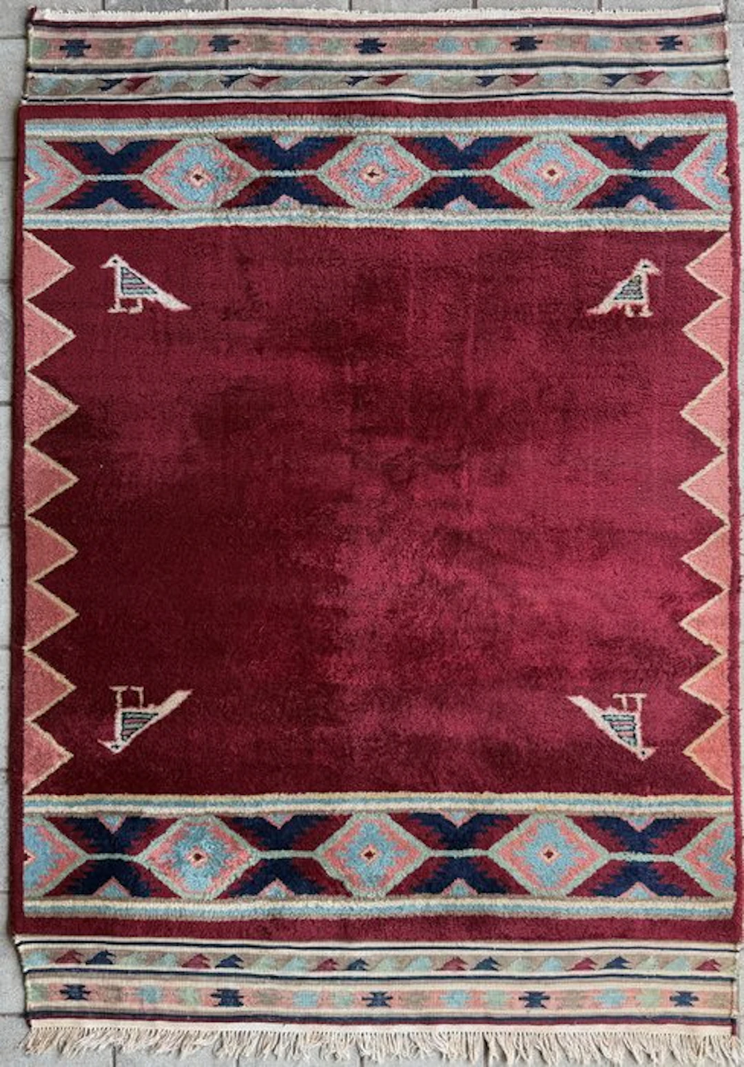 Soumack carpet - no reserve price - cleaned...