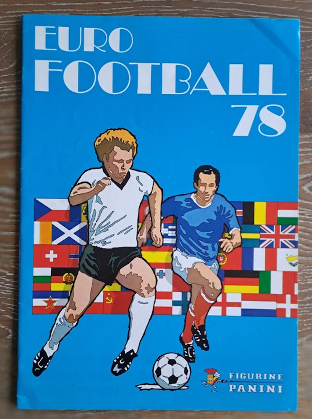 Panini Eurofootball 78 - Blue German version + Bundesliga...