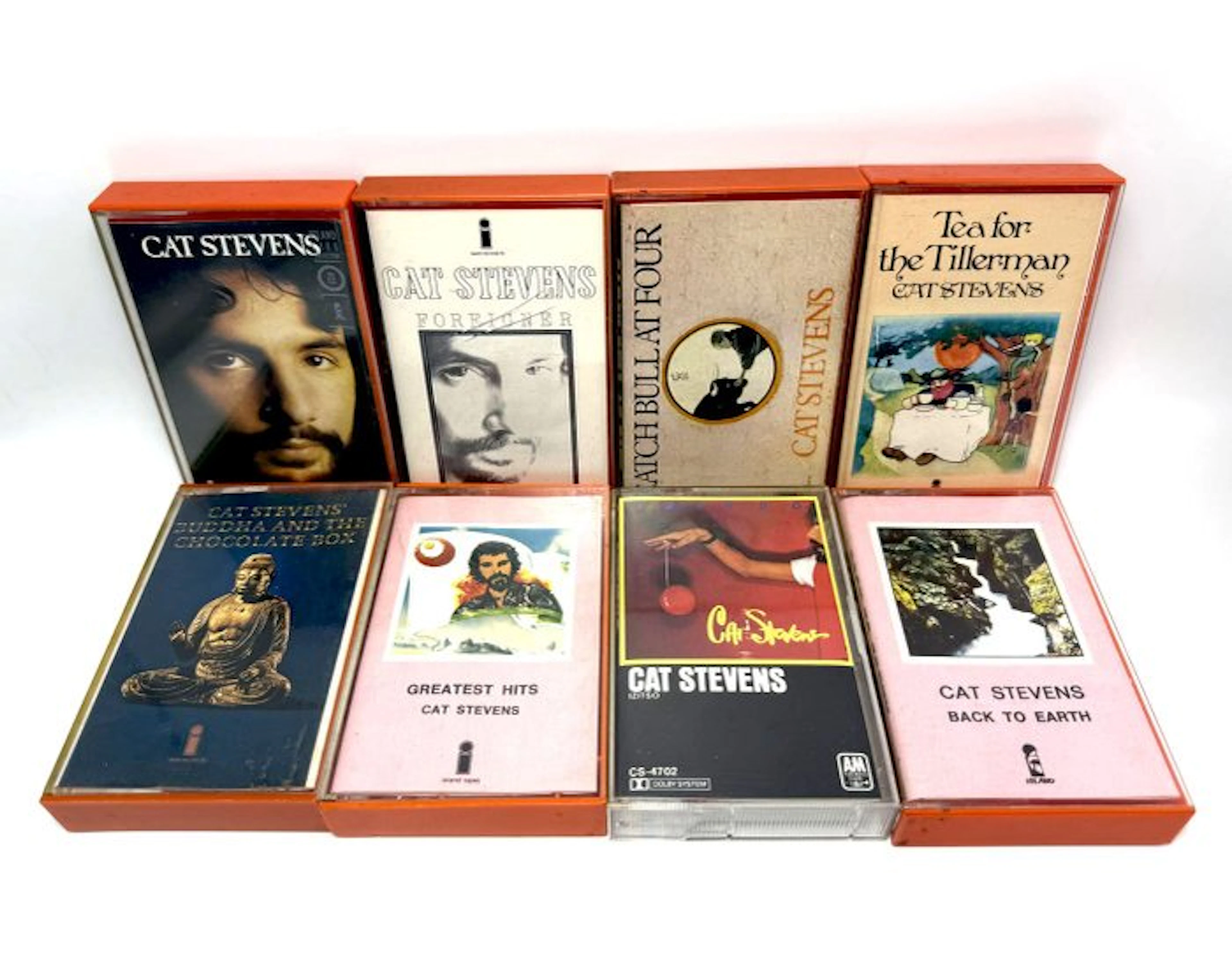 Cat Stevens - Collection of 8 tapes - Folk Rock Pop...