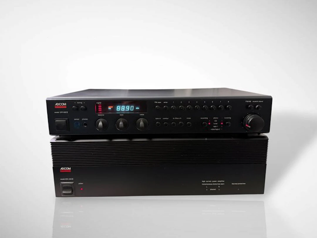 ADCOM - GTP-500 II & GFA-545 II Hi-fi set - Multiple models