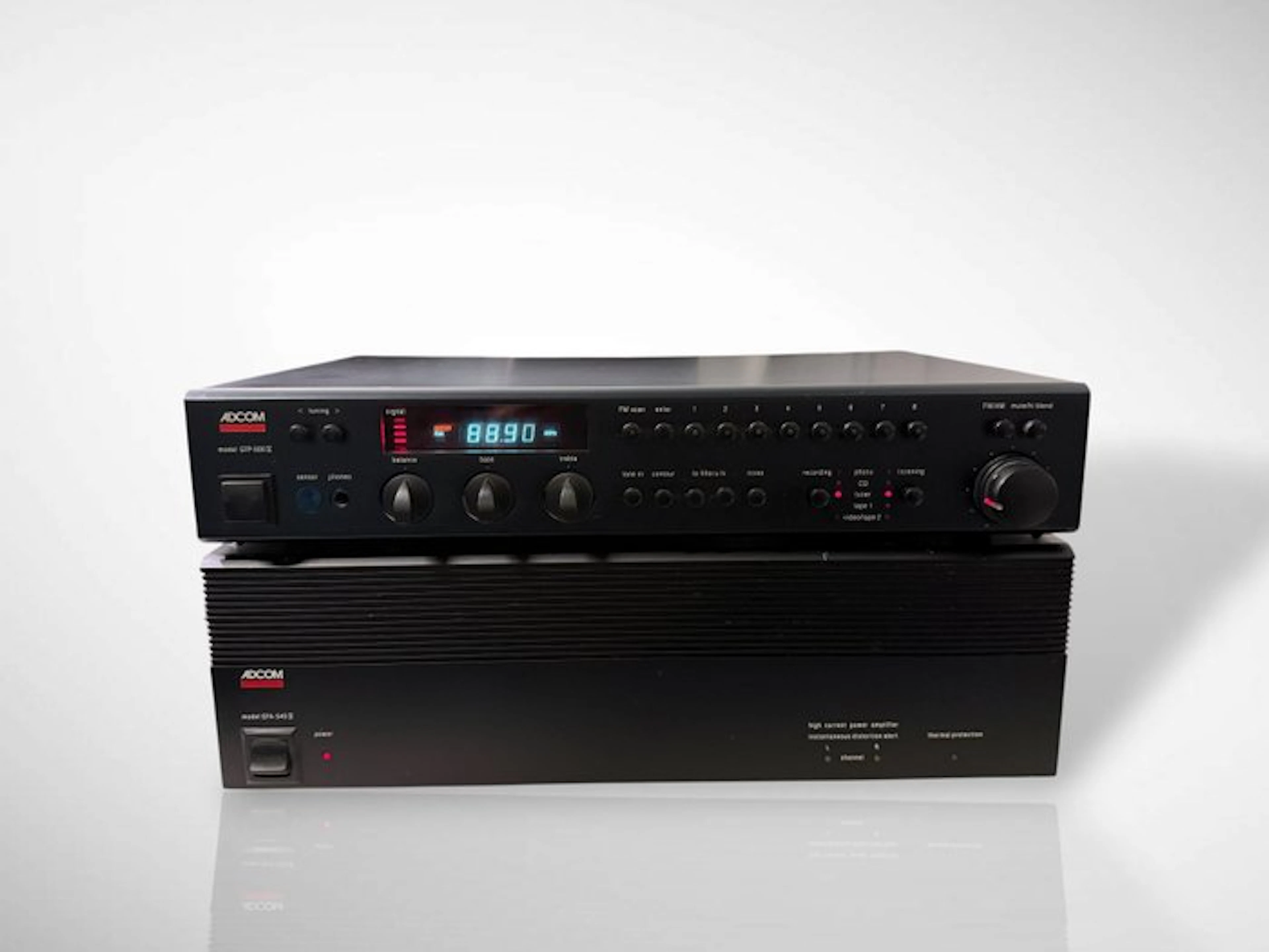 ADCOM - GTP-500 II & GFA-545 II Hi-fi set - Multiple models