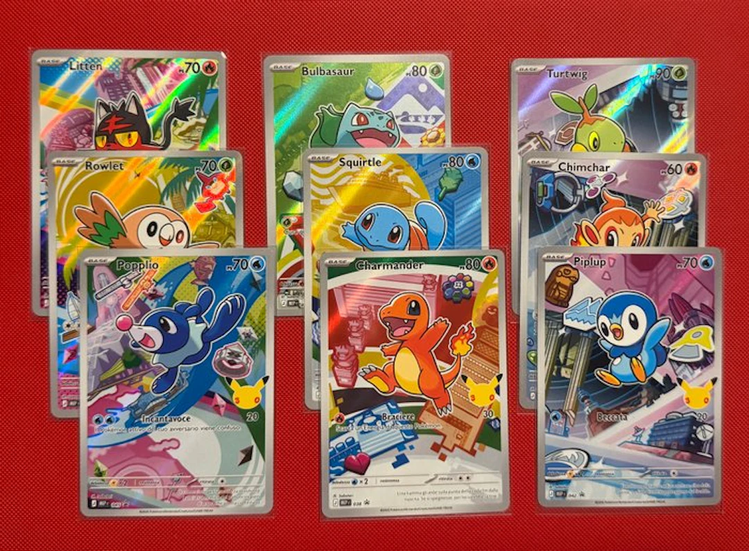 Pokémon - 9 Card Promo card - Various sets