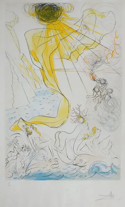 Salvador Dali (1904-1989) - Le Triomphe de Vénus
