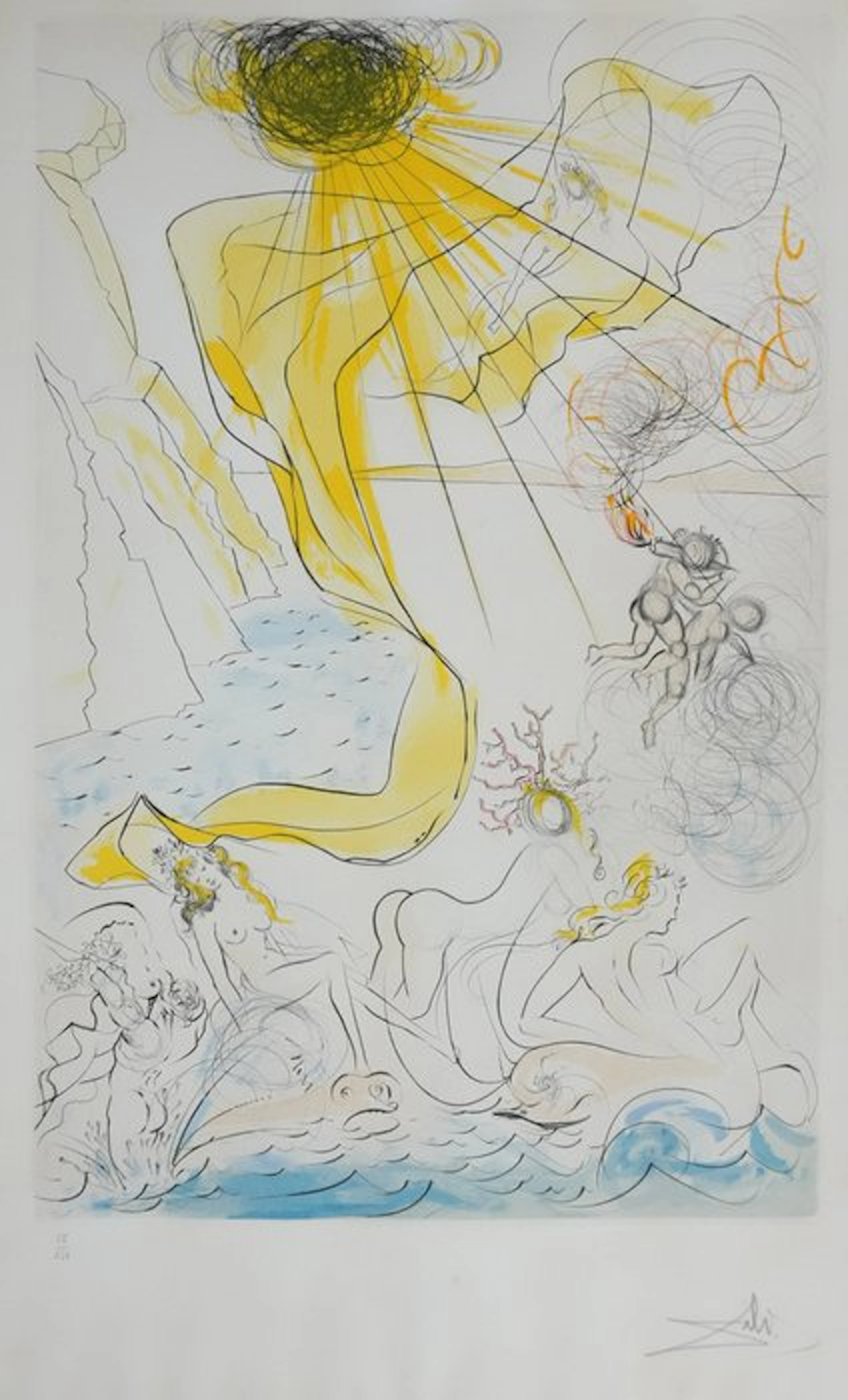 Salvador Dali (1904-1989) - Le Triomphe de Vénus