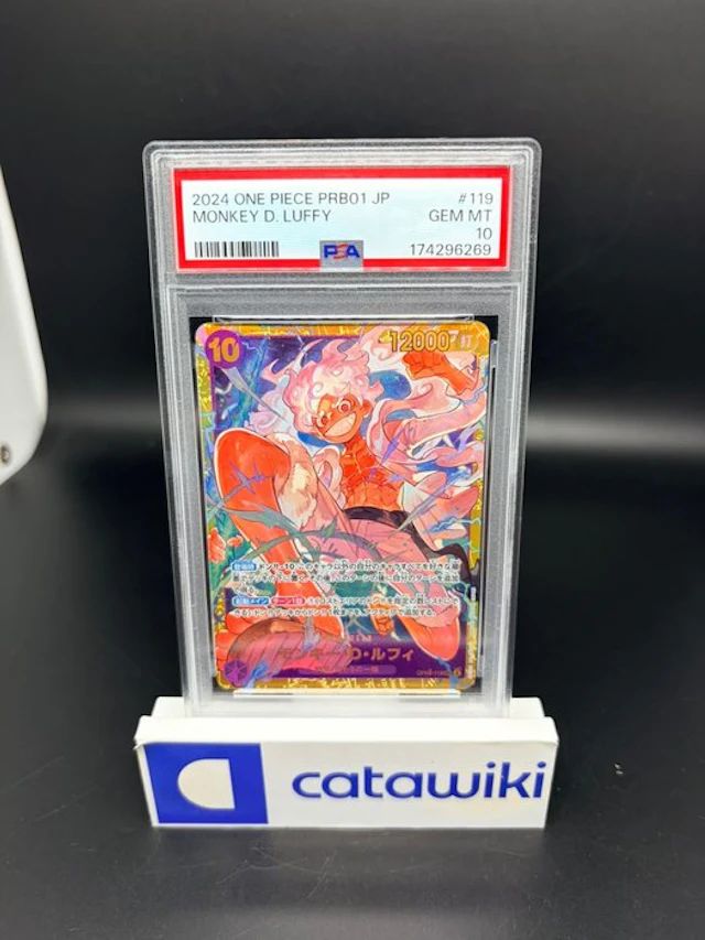 One Piece - 1 Graded card - Monkey D