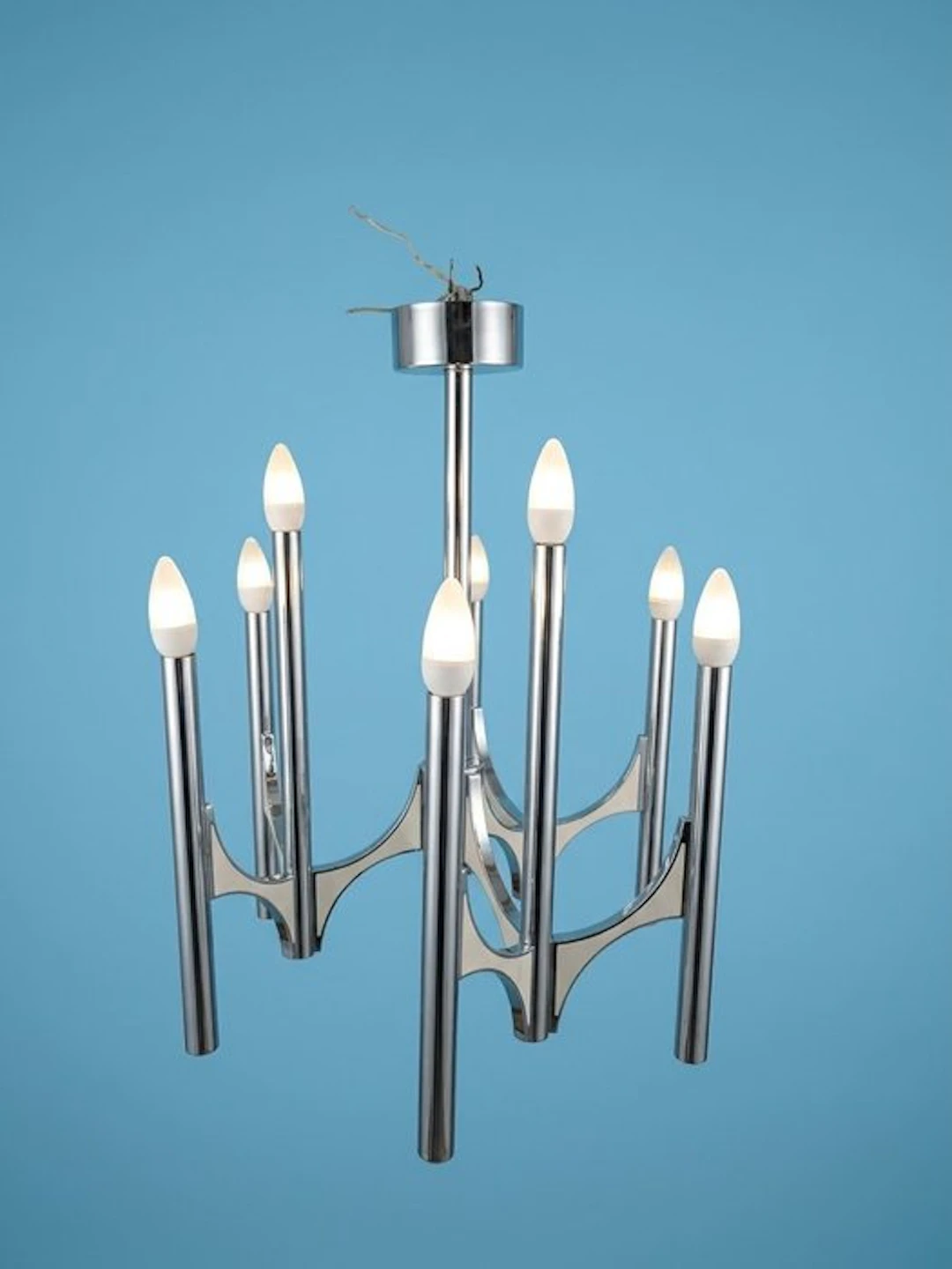 Gaetano Sciolari - Hanging lamp - Orbit - Cromo