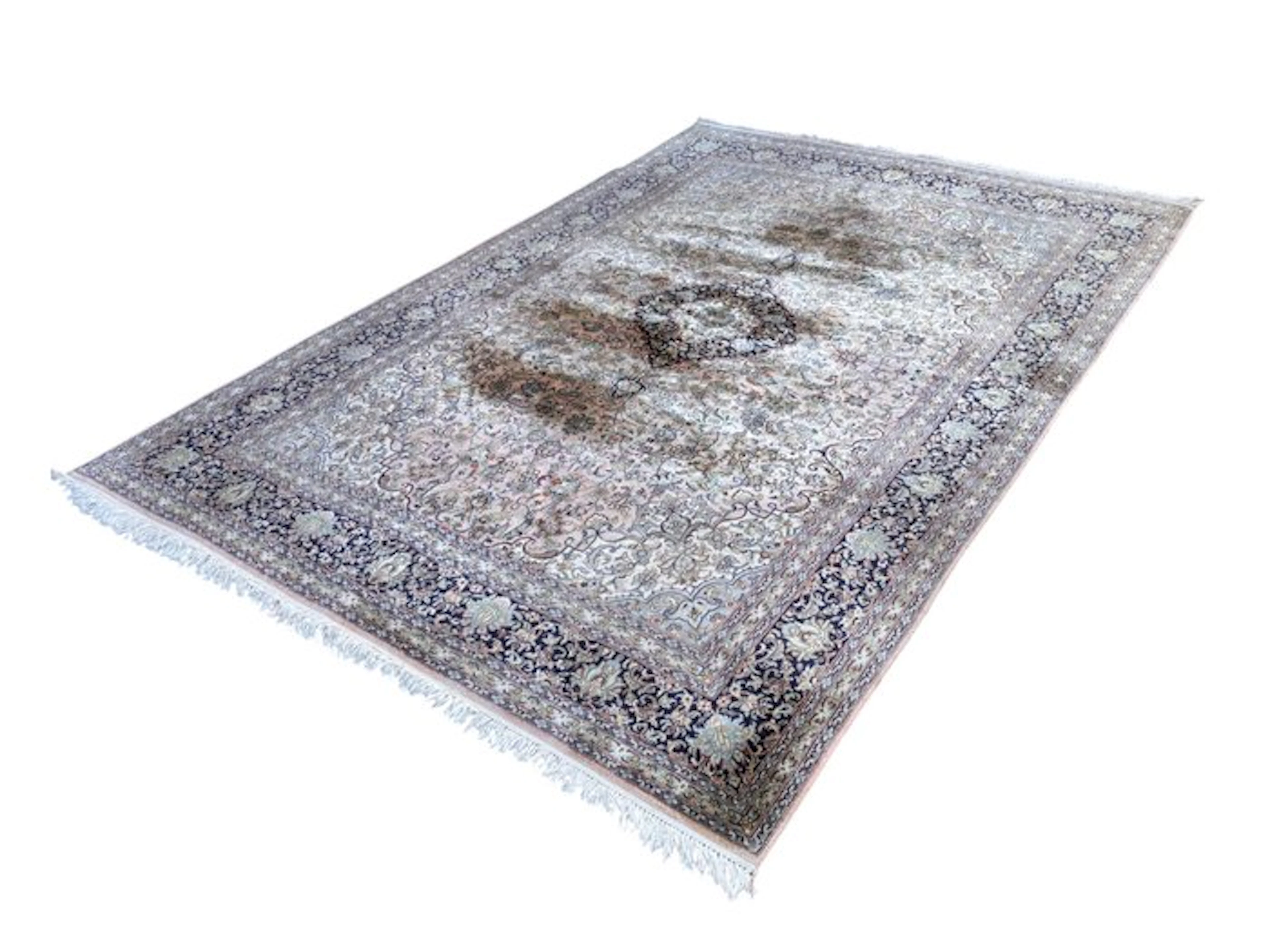 No reserve !, Kaschmir - Carpet - 243 cm - 170 cm - Cashmere silk