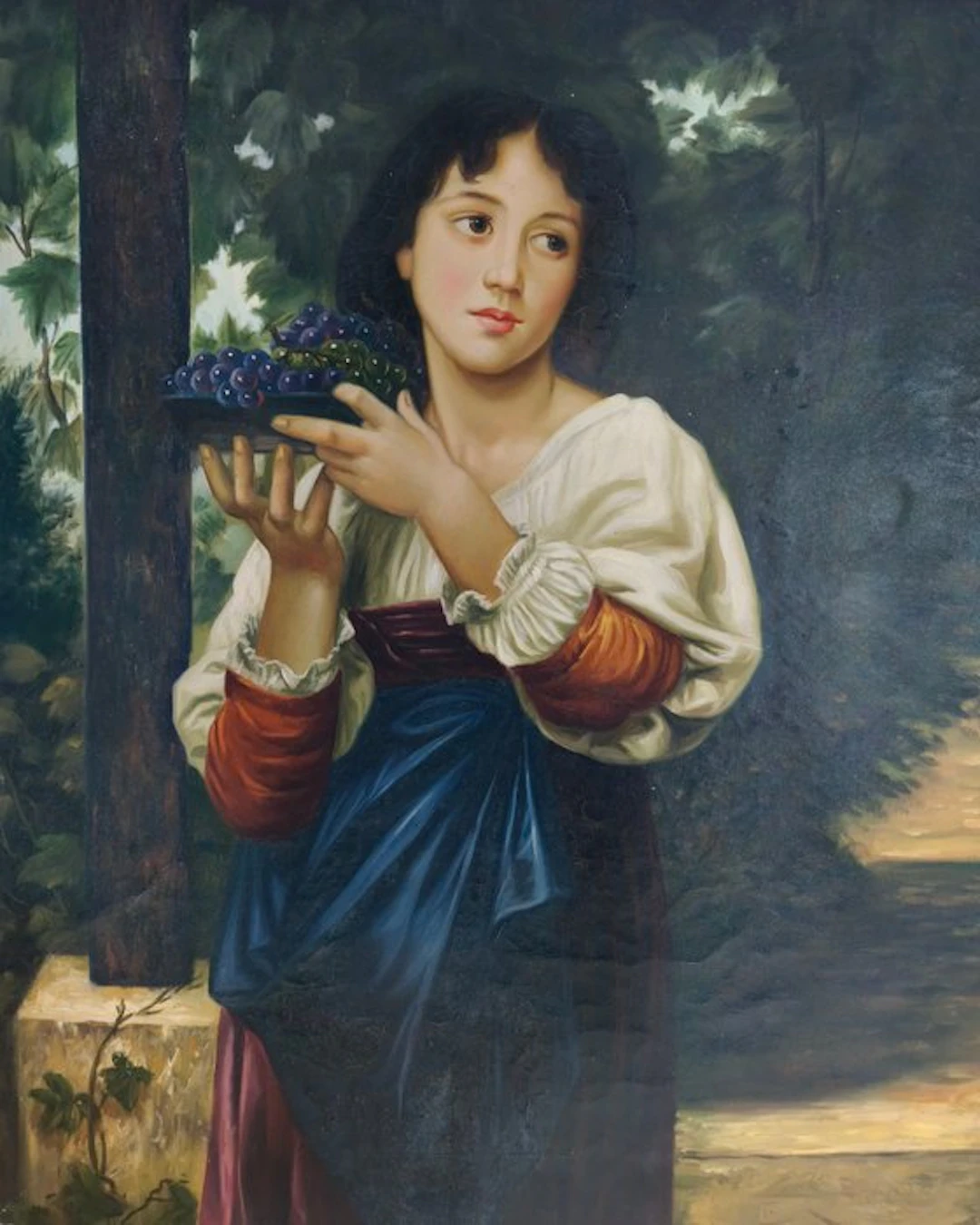 Italian school (XX) - La Treille, da William-Adolphe Bouguereau